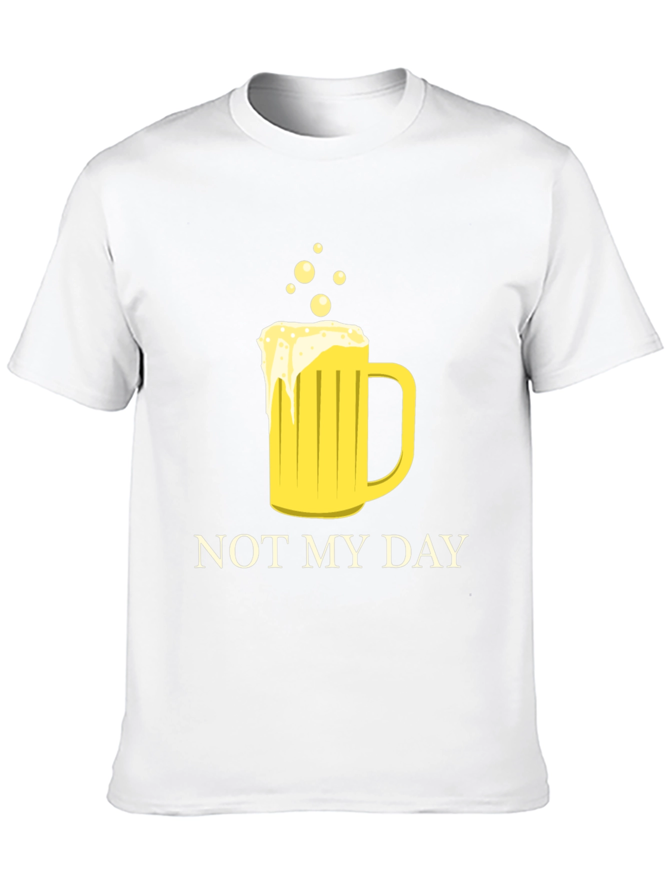 Not My Day Beer Mug Graphic T-Shirt