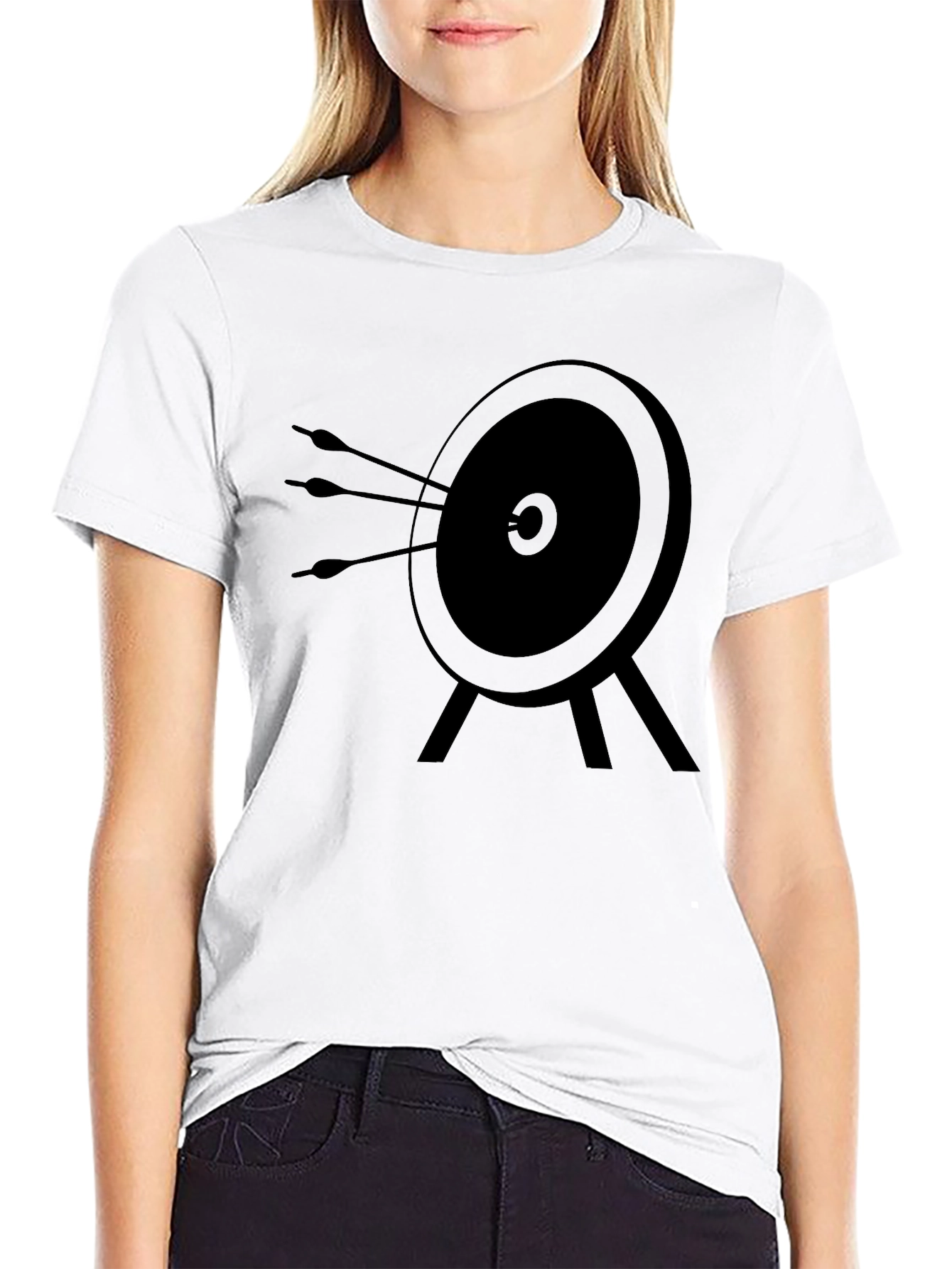Archery Target T-Shirt - Bullseye Design
