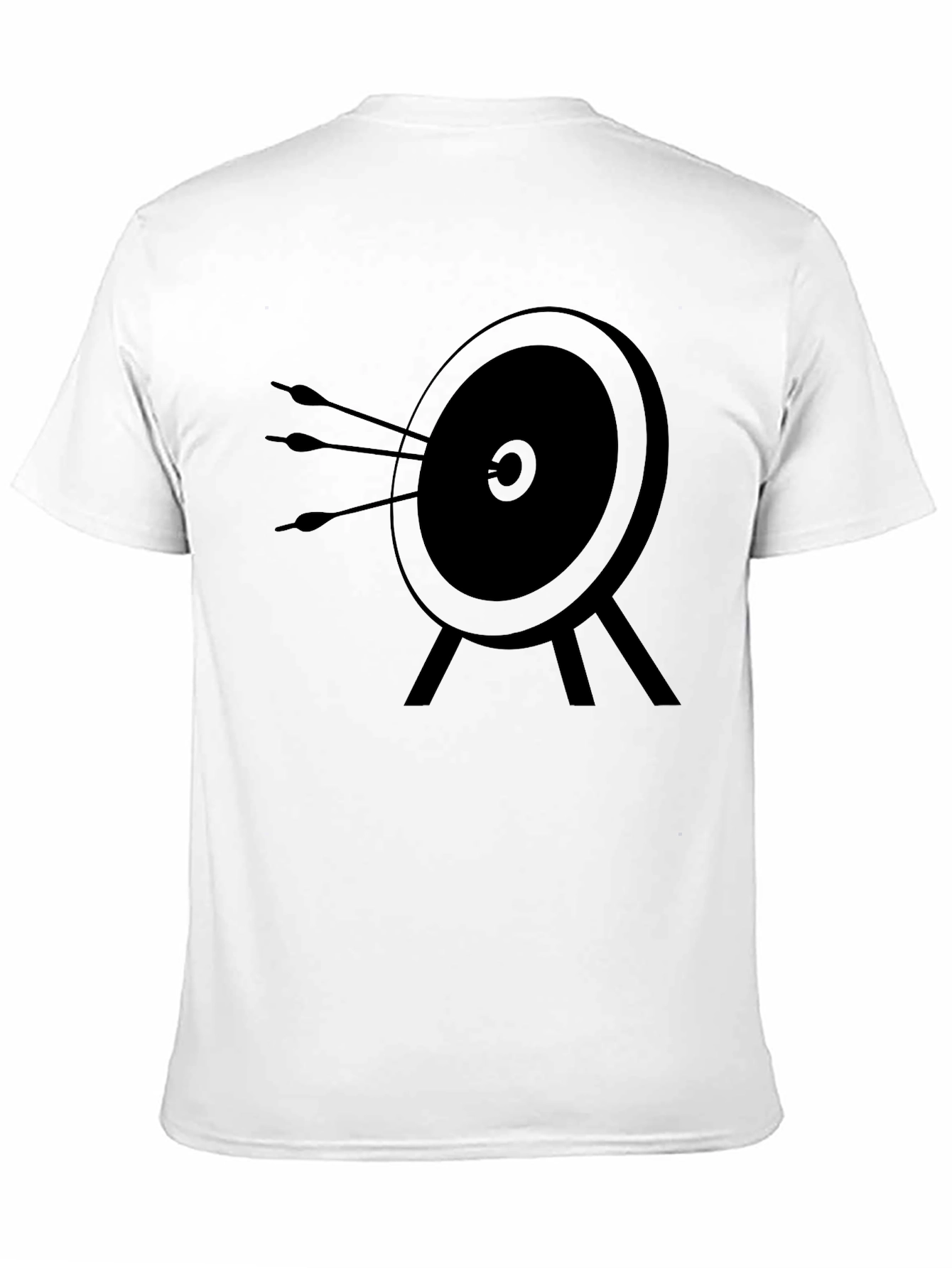 Archery Target T-Shirt - Bullseye Design