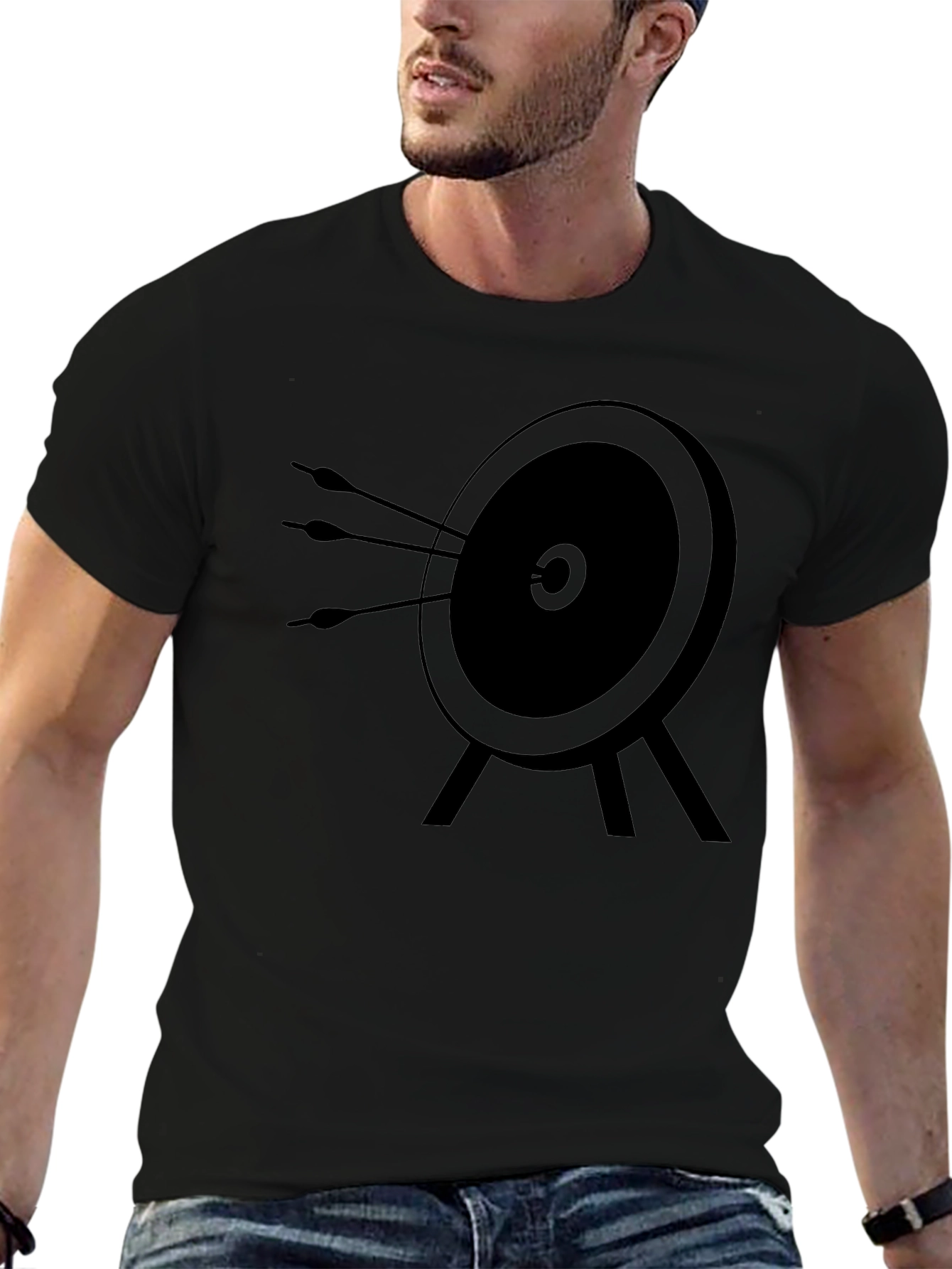 Archery Target T-Shirt - Bullseye Design
