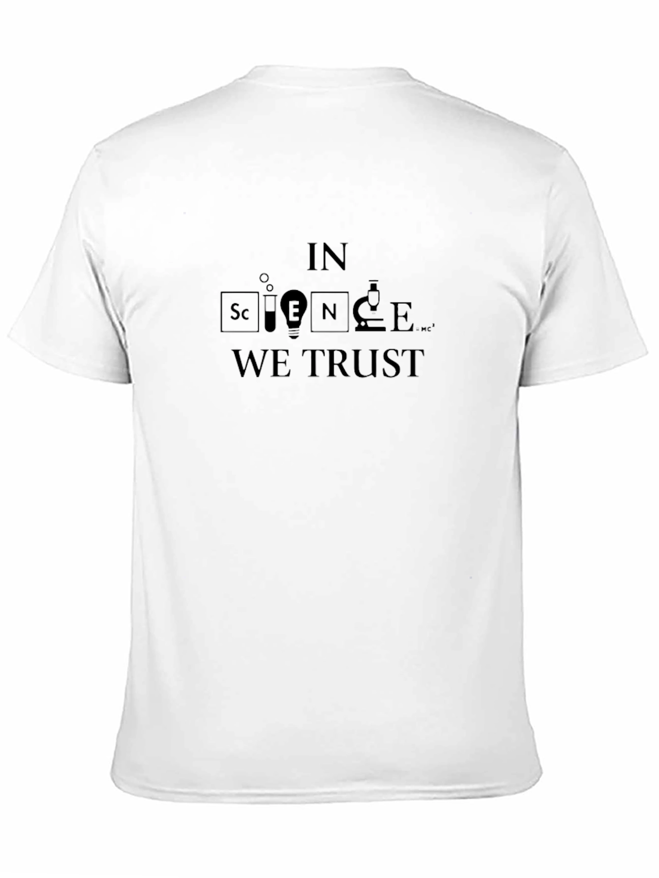 In Science We Trust Black T-Shirt