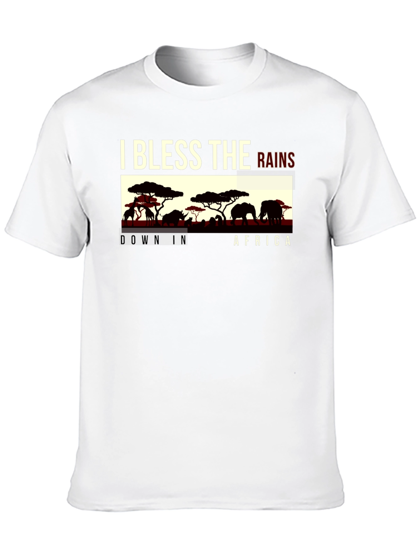 I Bless The Rains Africa Graphic T-Shirt