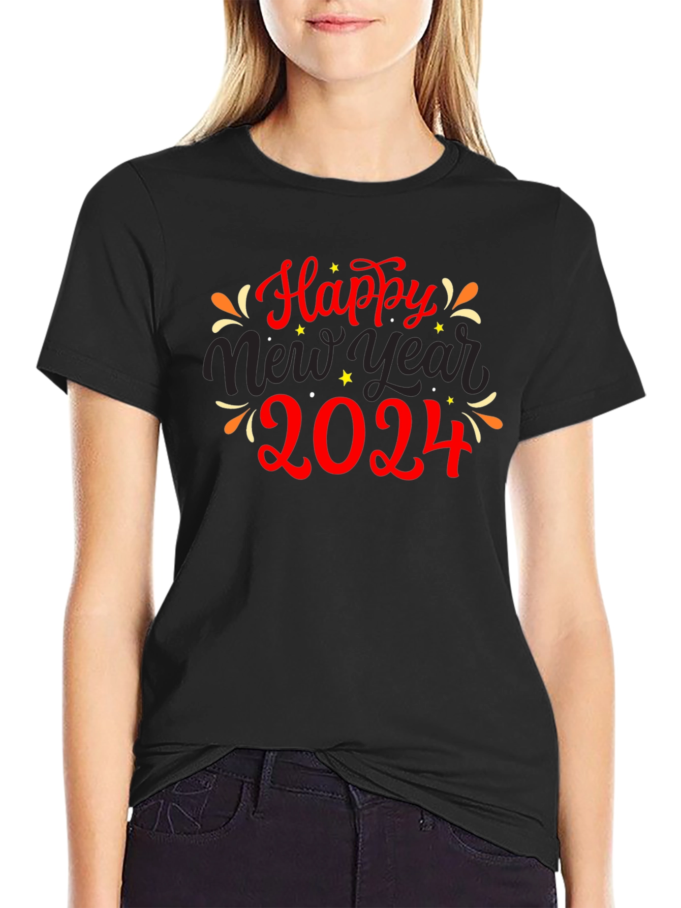 Happy New Year 2024 Graphic Tee