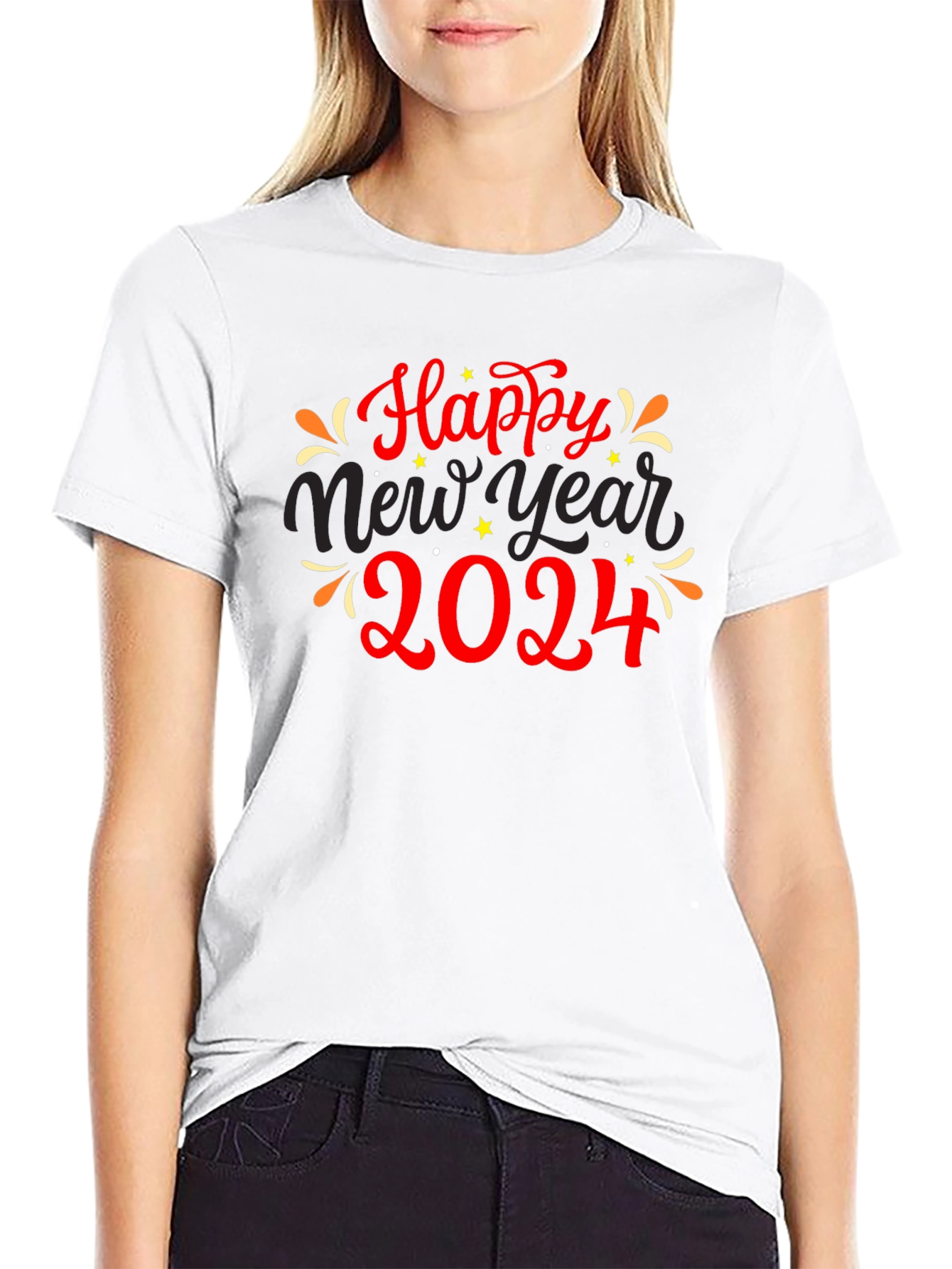 Happy New Year 2024 Graphic Tee