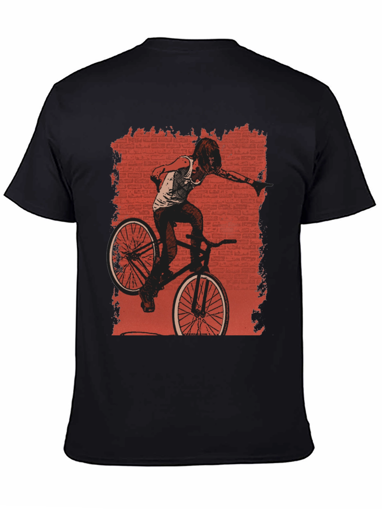 BMX Rider Graphic Tee - Cool Style!