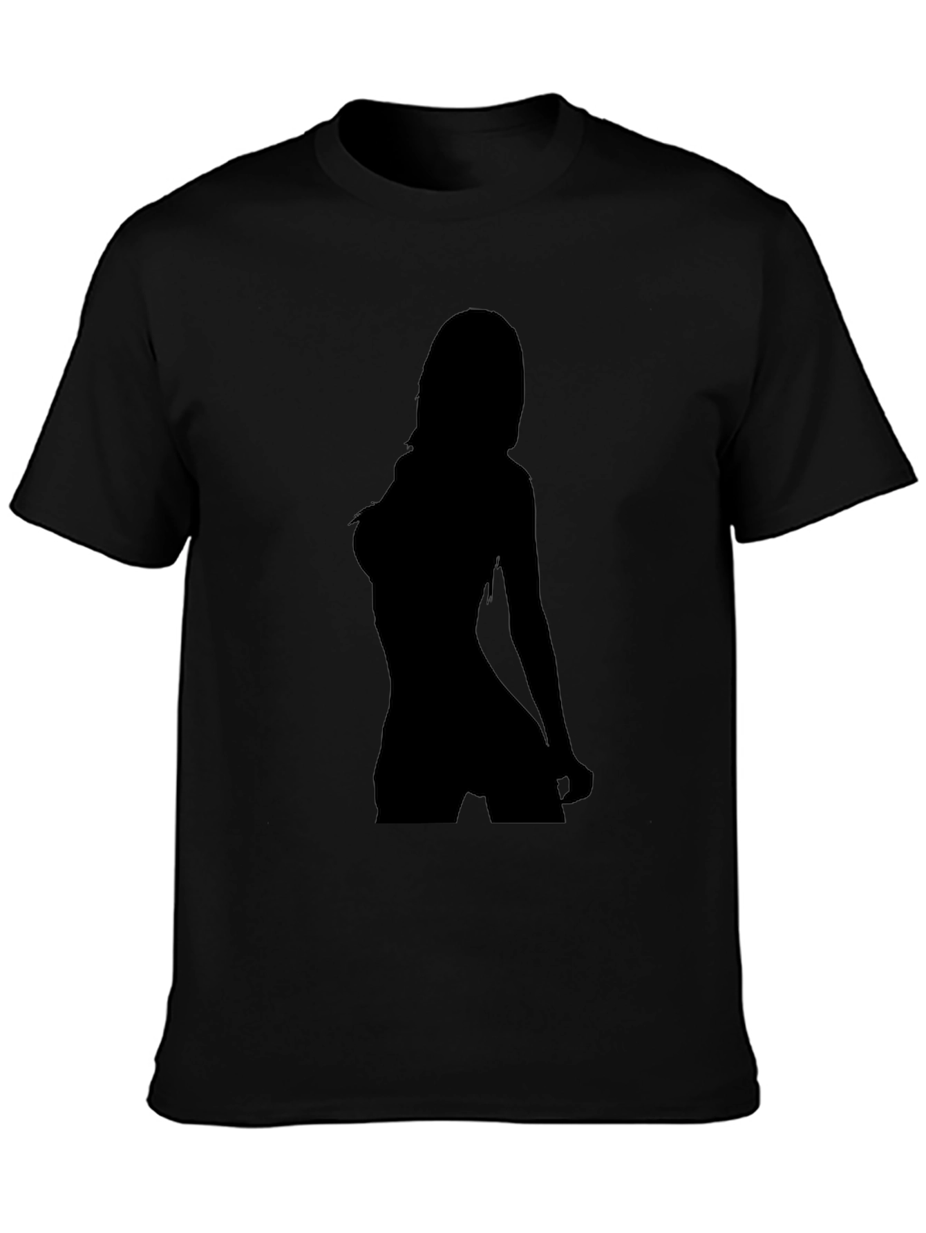 Silhouette Graphic Tee - Black Unisex T-Shirt