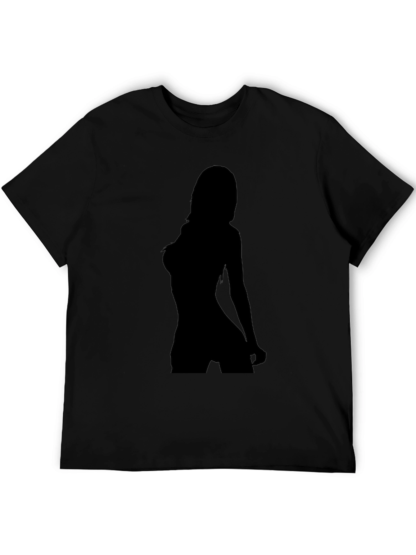 Silhouette Graphic Tee - Black Unisex T-Shirt