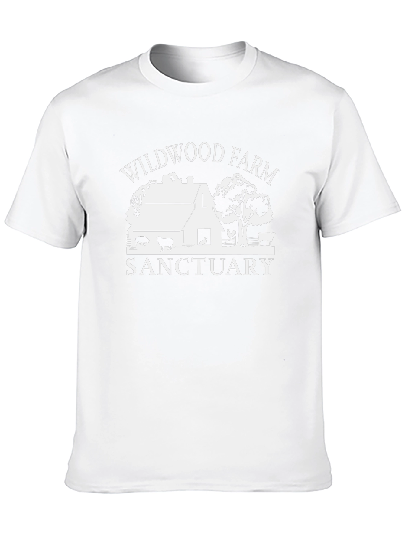 Wildwood Farm Sanctuary Black T-Shirt