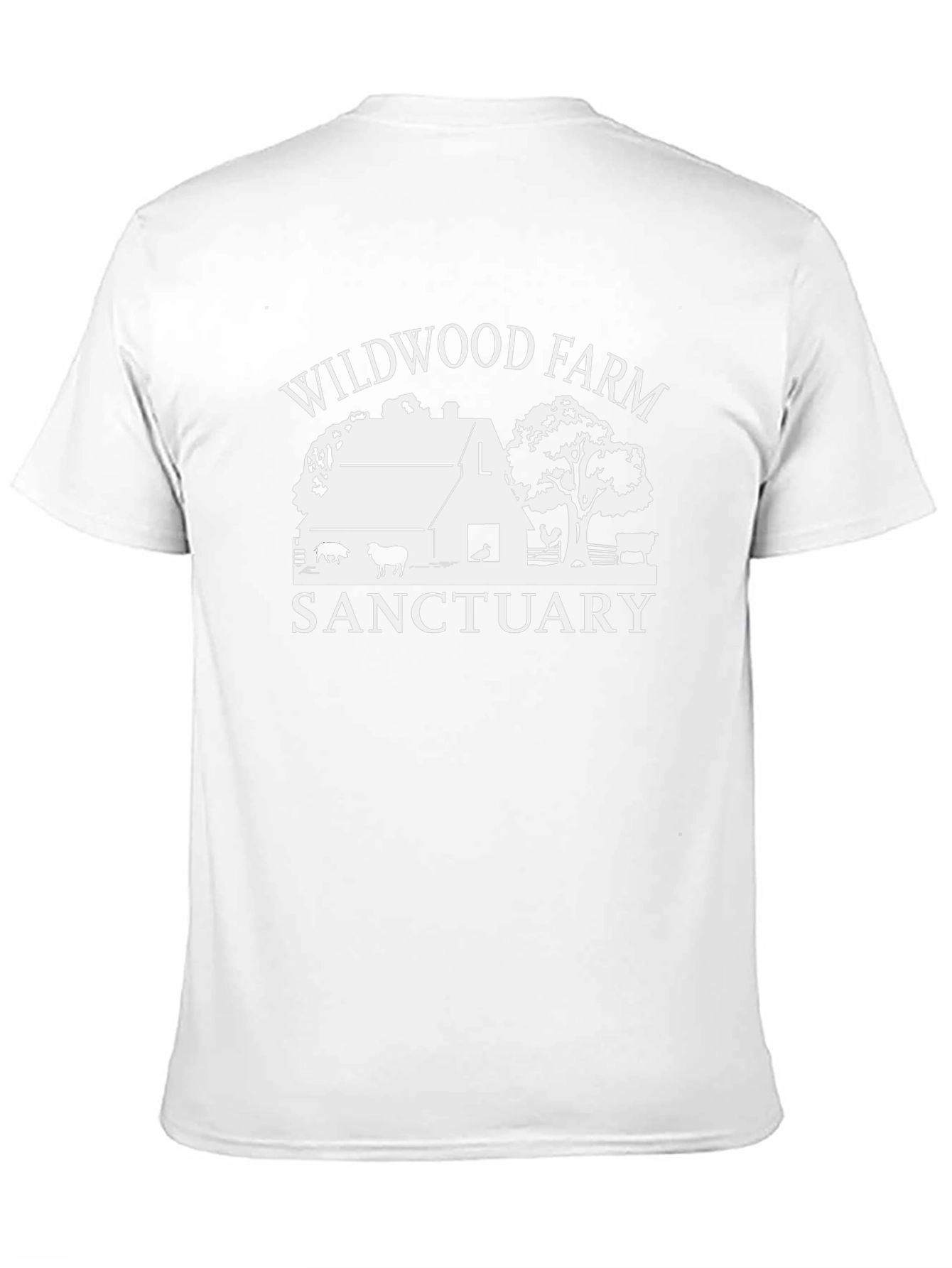 Wildwood Farm Sanctuary Black T-Shirt
