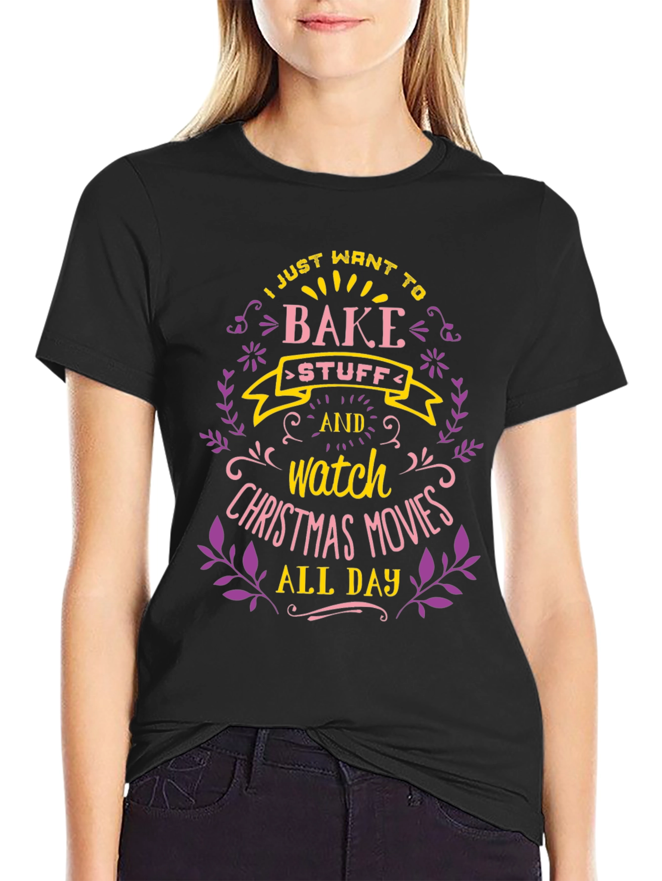 Bake Stuff Christmas Movie T-Shirt