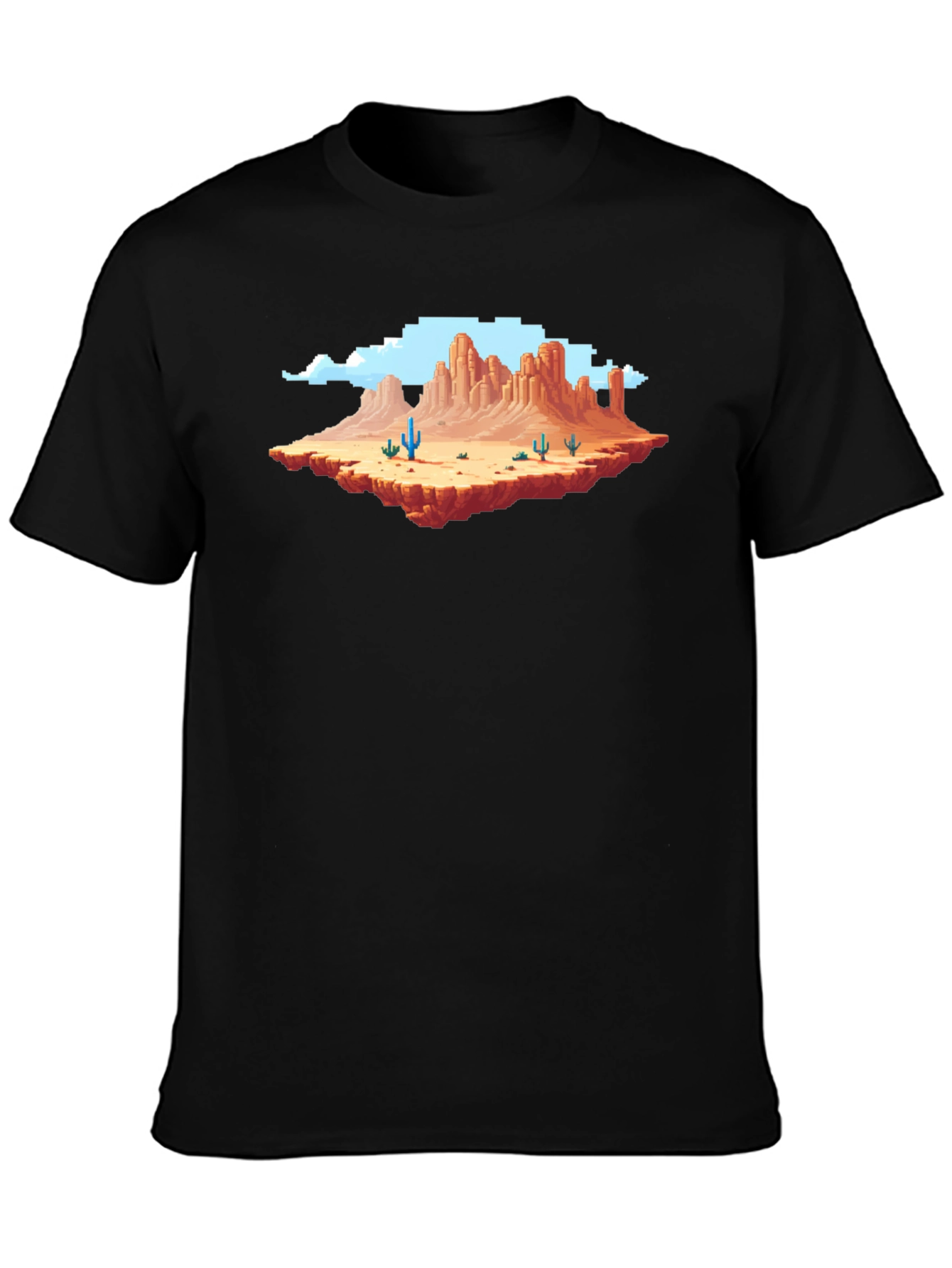 Pixel Art Desert Landscape T-Shirt