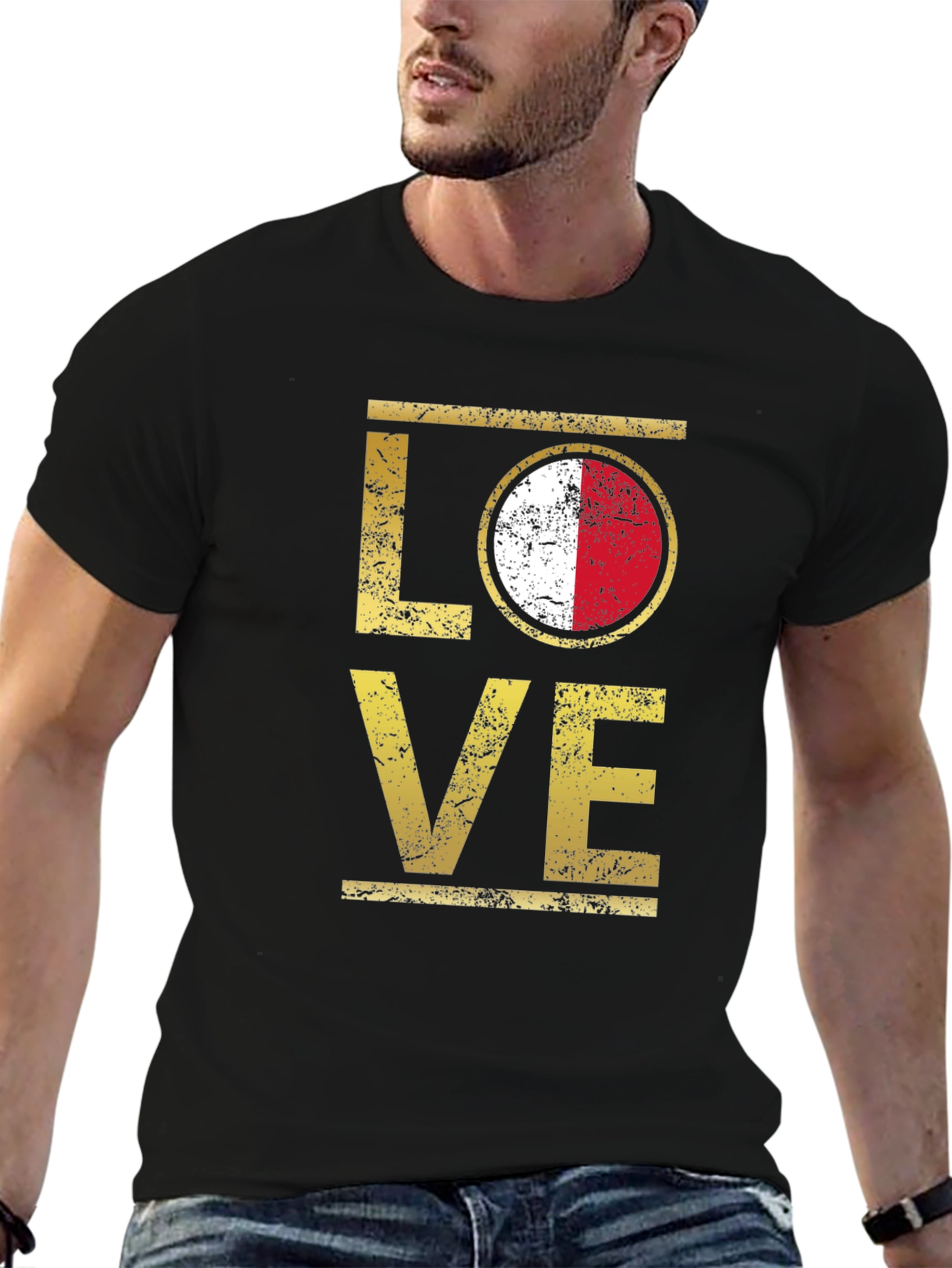 LOVE Malta Flag T-Shirt - Maltese Pride