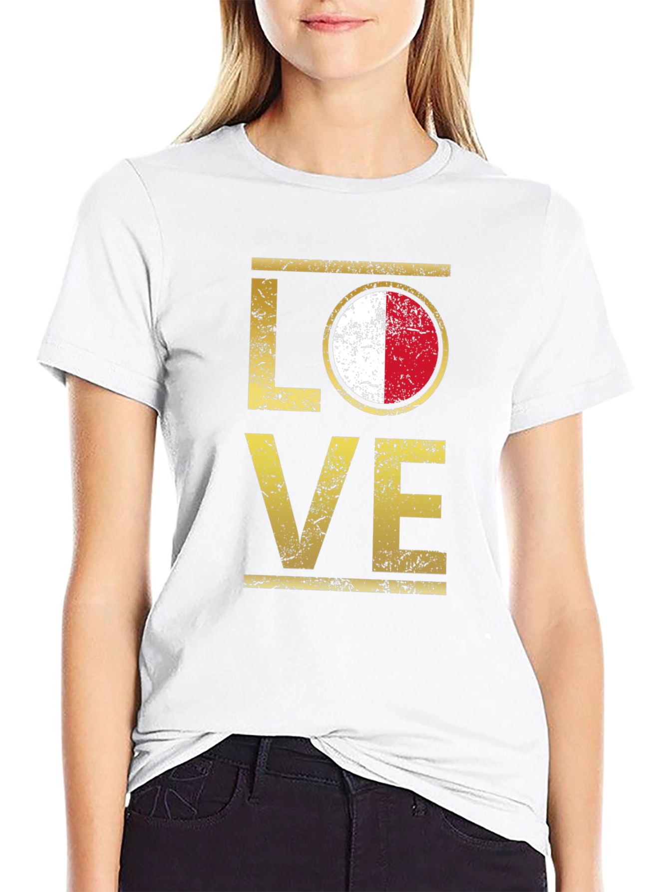 LOVE Malta Flag T-Shirt - Maltese Pride