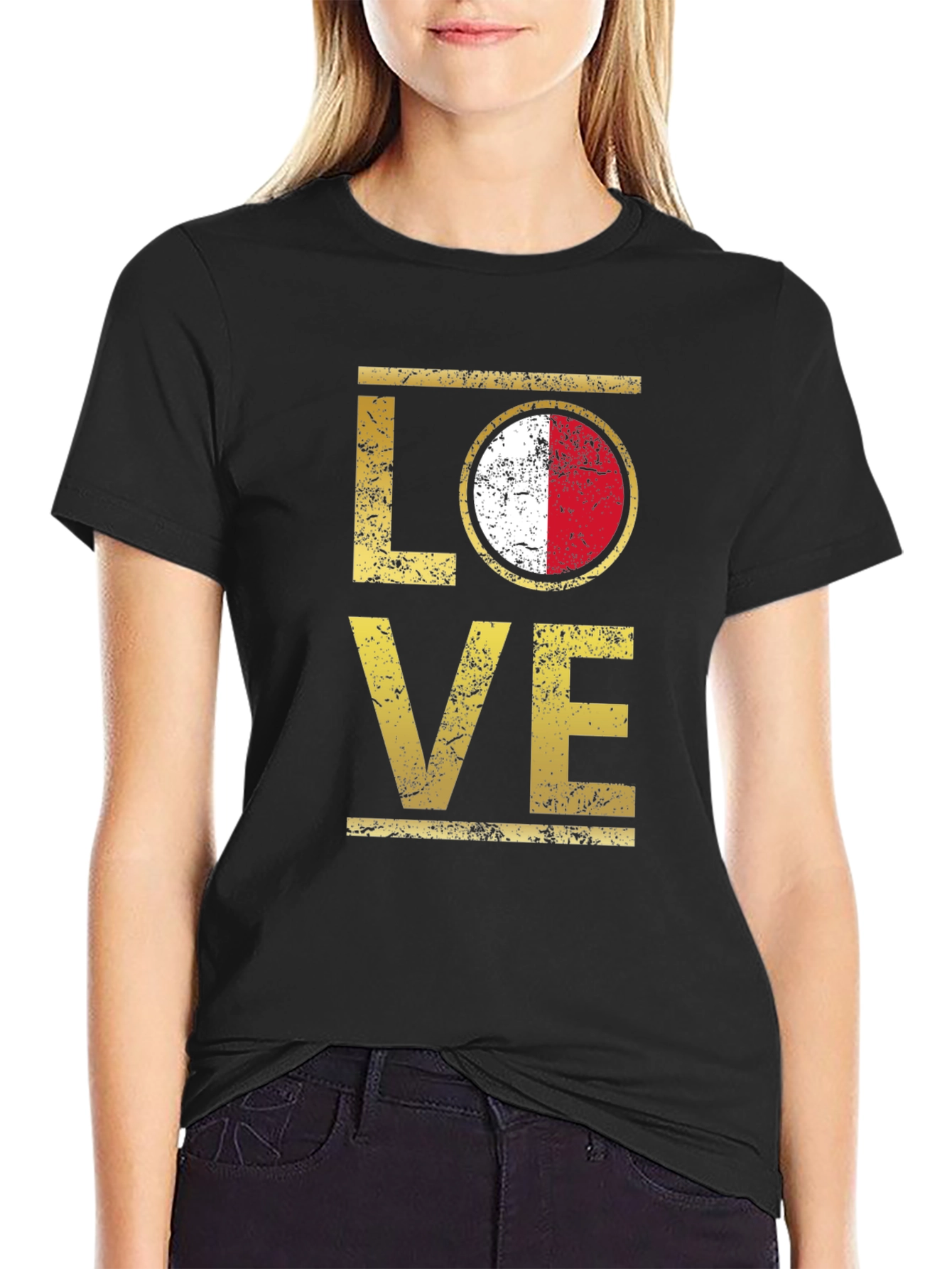 LOVE Malta Flag T-Shirt - Maltese Pride