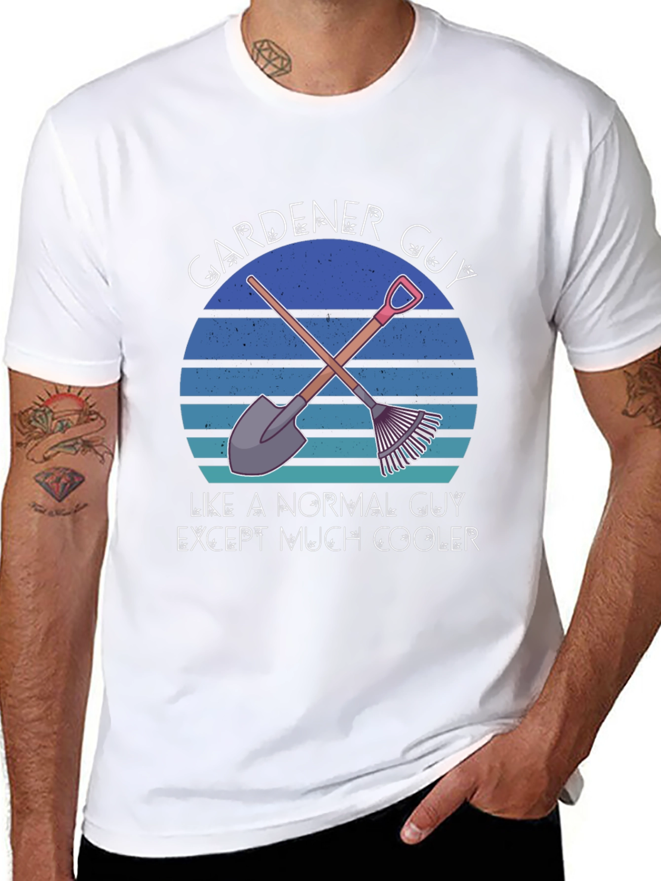 Gardener Guy T-Shirt - Cool Gardening Design