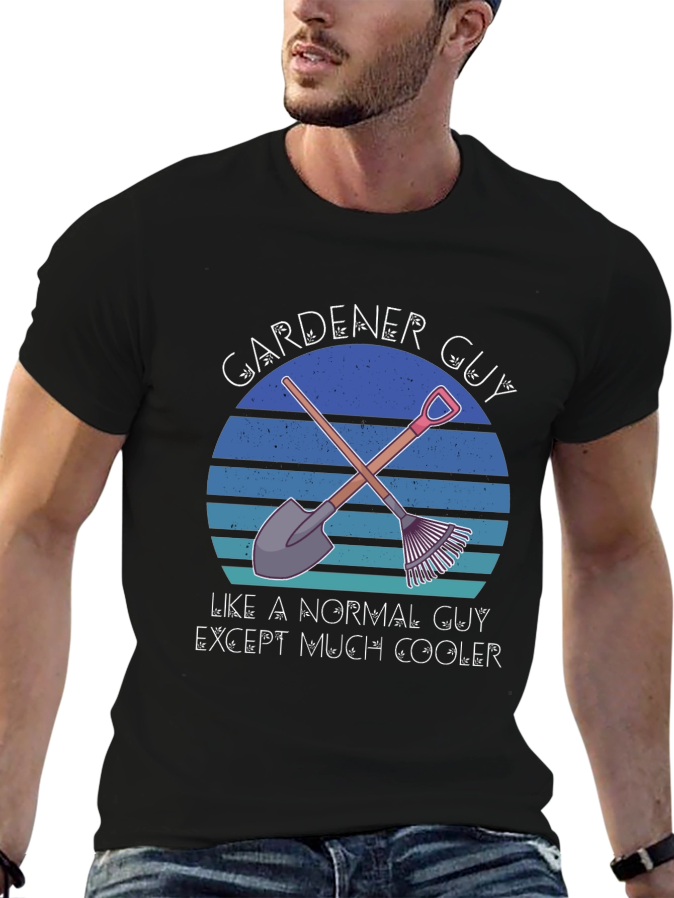 Gardener Guy T-Shirt - Cool Gardening Design