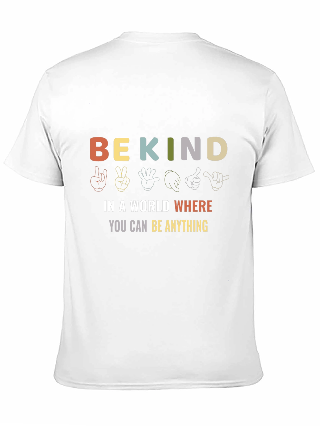 Be Kind Black Graphic T-Shirt