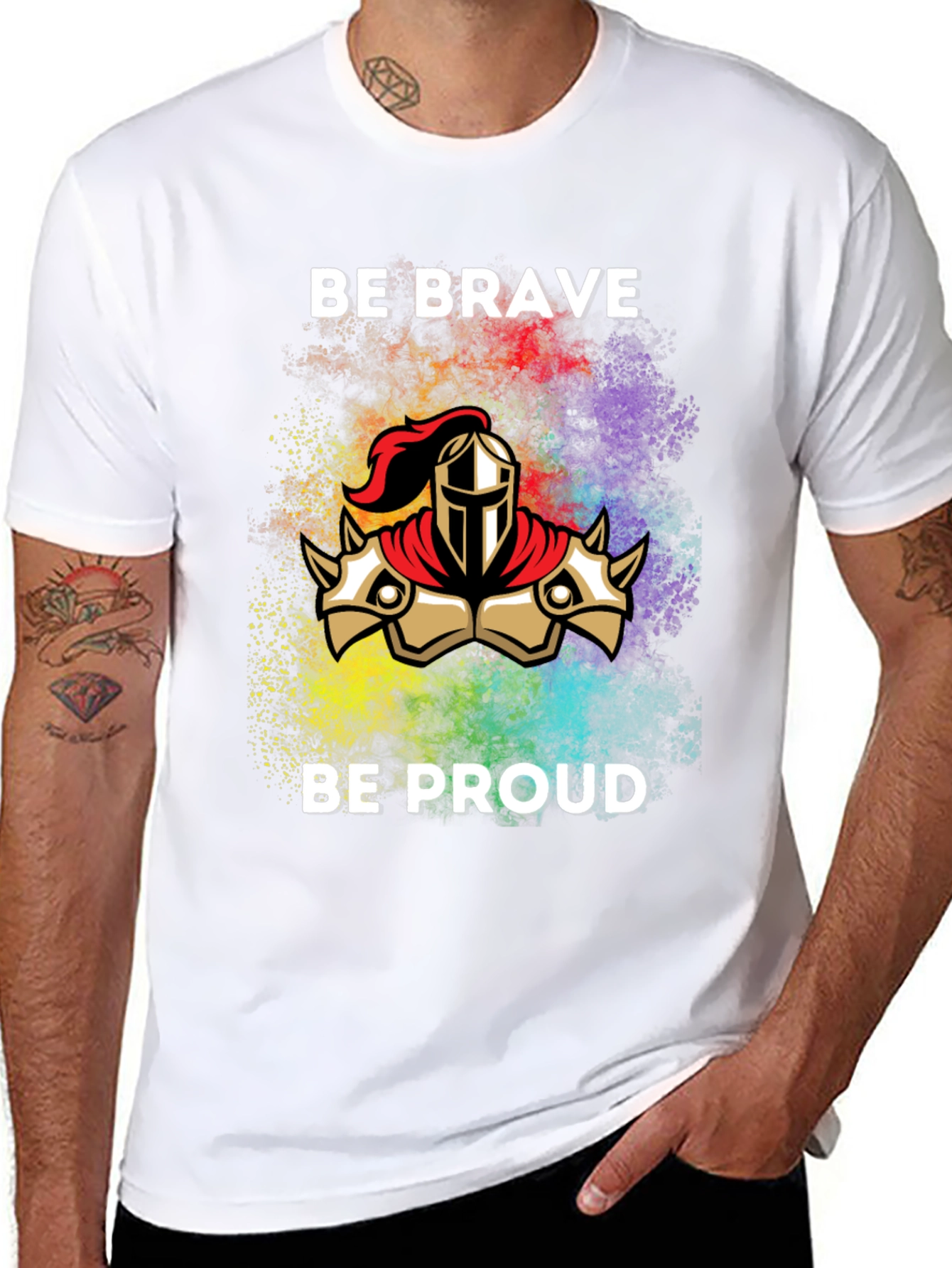 Be Brave Be Proud Knight T-Shirt