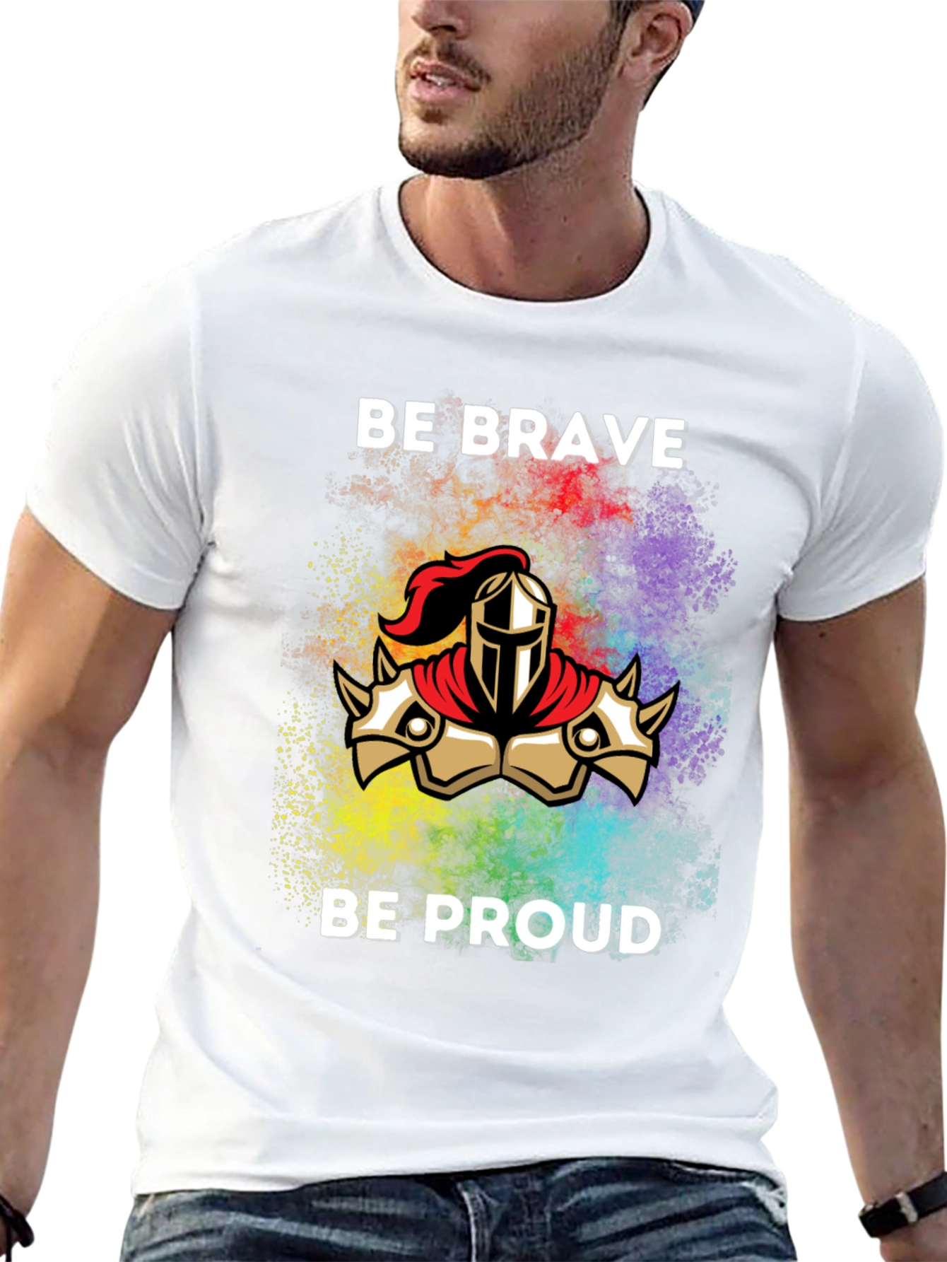 Be Brave Be Proud Knight T-Shirt
