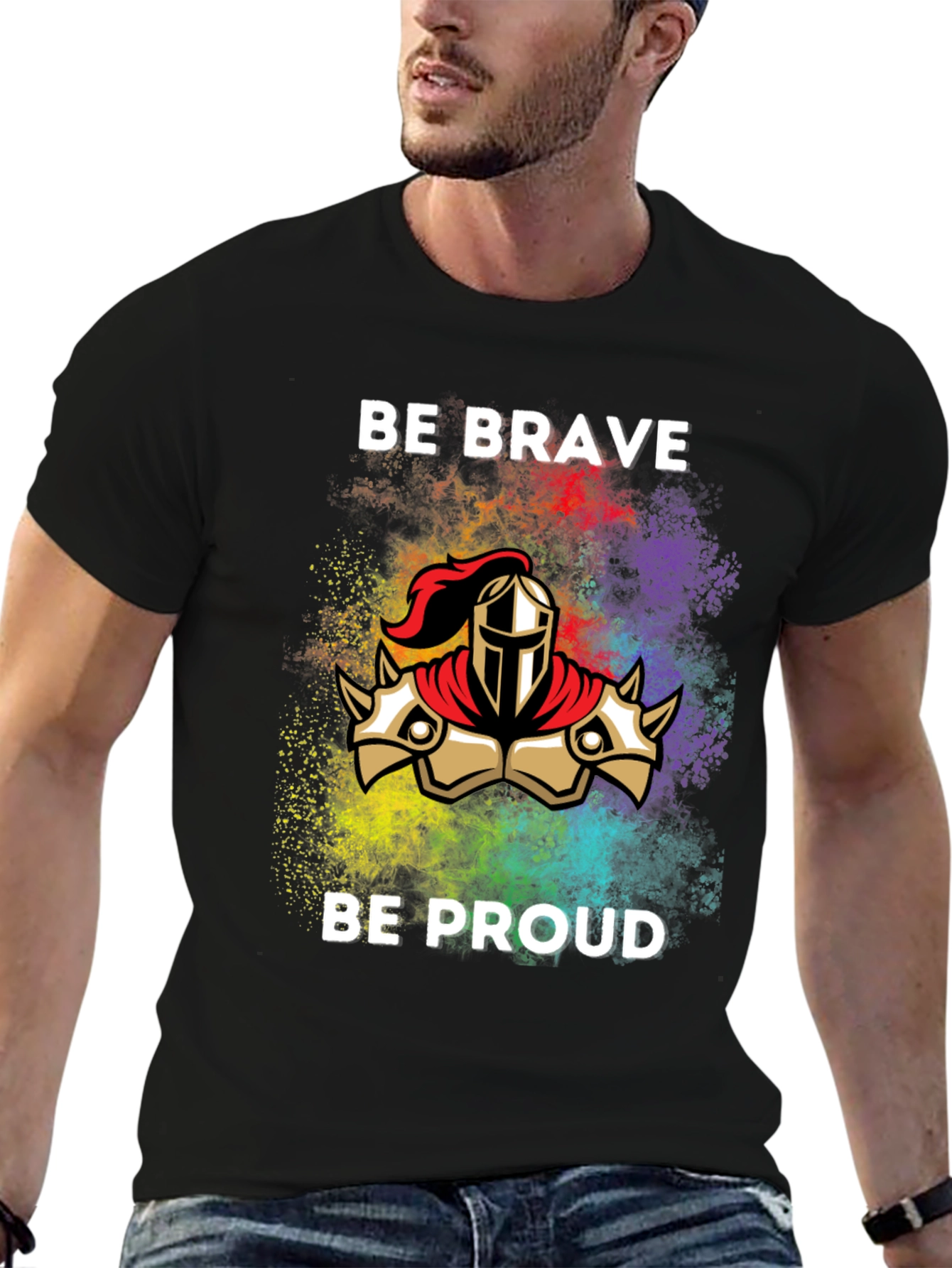 Be Brave Be Proud Knight T-Shirt