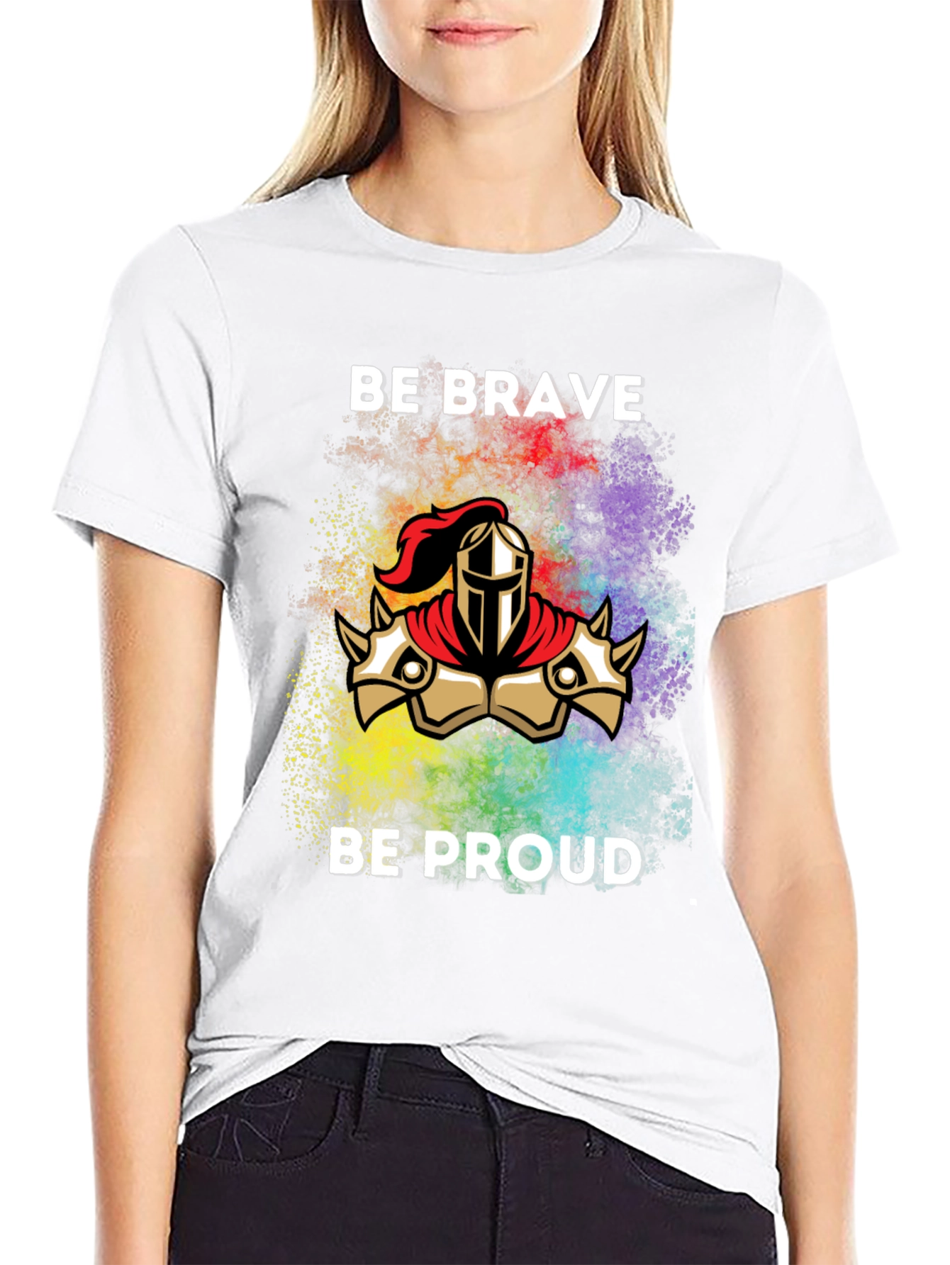 Be Brave Be Proud Knight T-Shirt