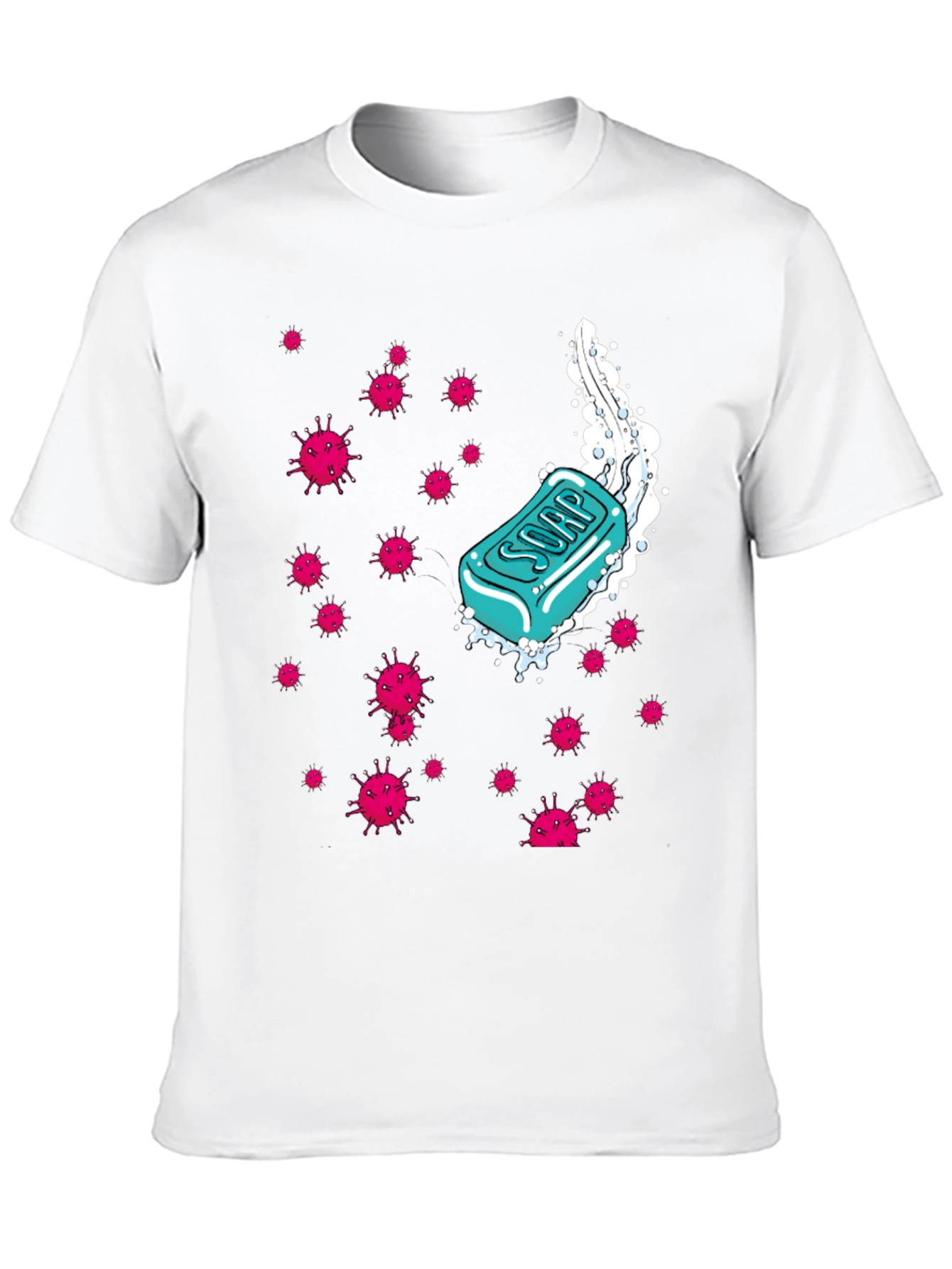Soap vs Germs Graphic T-Shirt