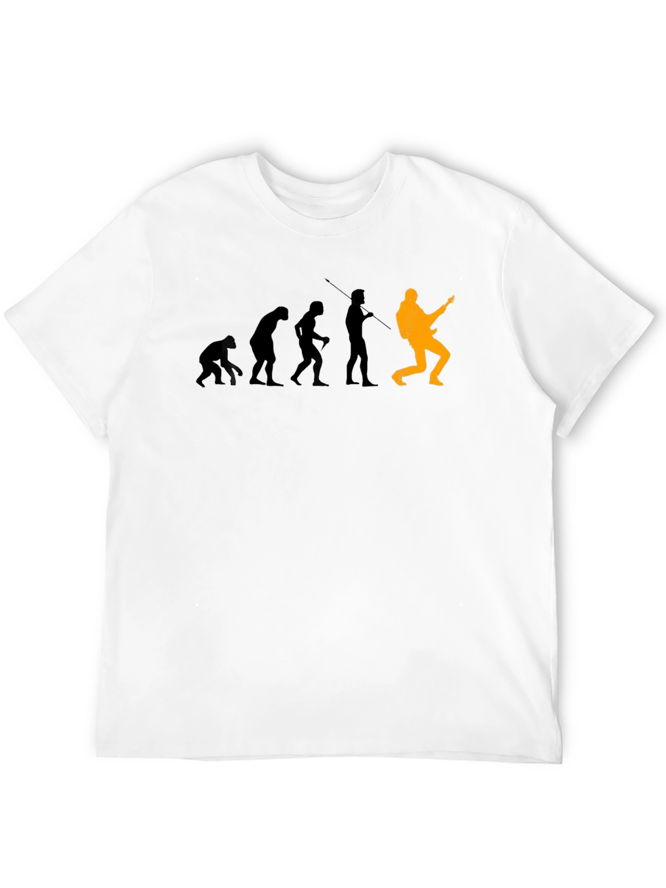 Evolution of Rock T-Shirt - Black Cotton Tee