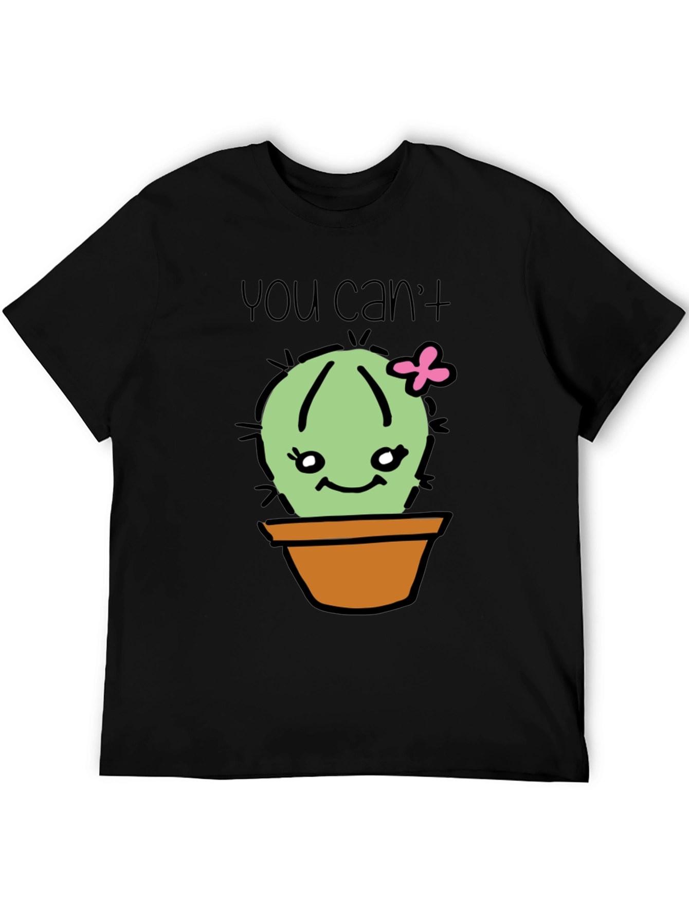 Cute Cactus Graphic T-Shirt - You Cant Touch This