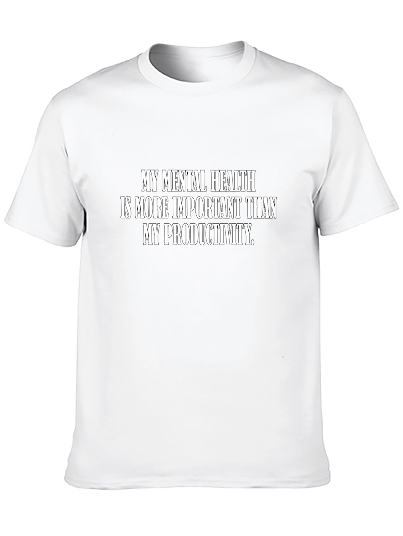 Mental Health Matters Tee - Black Graphic T-Shirt