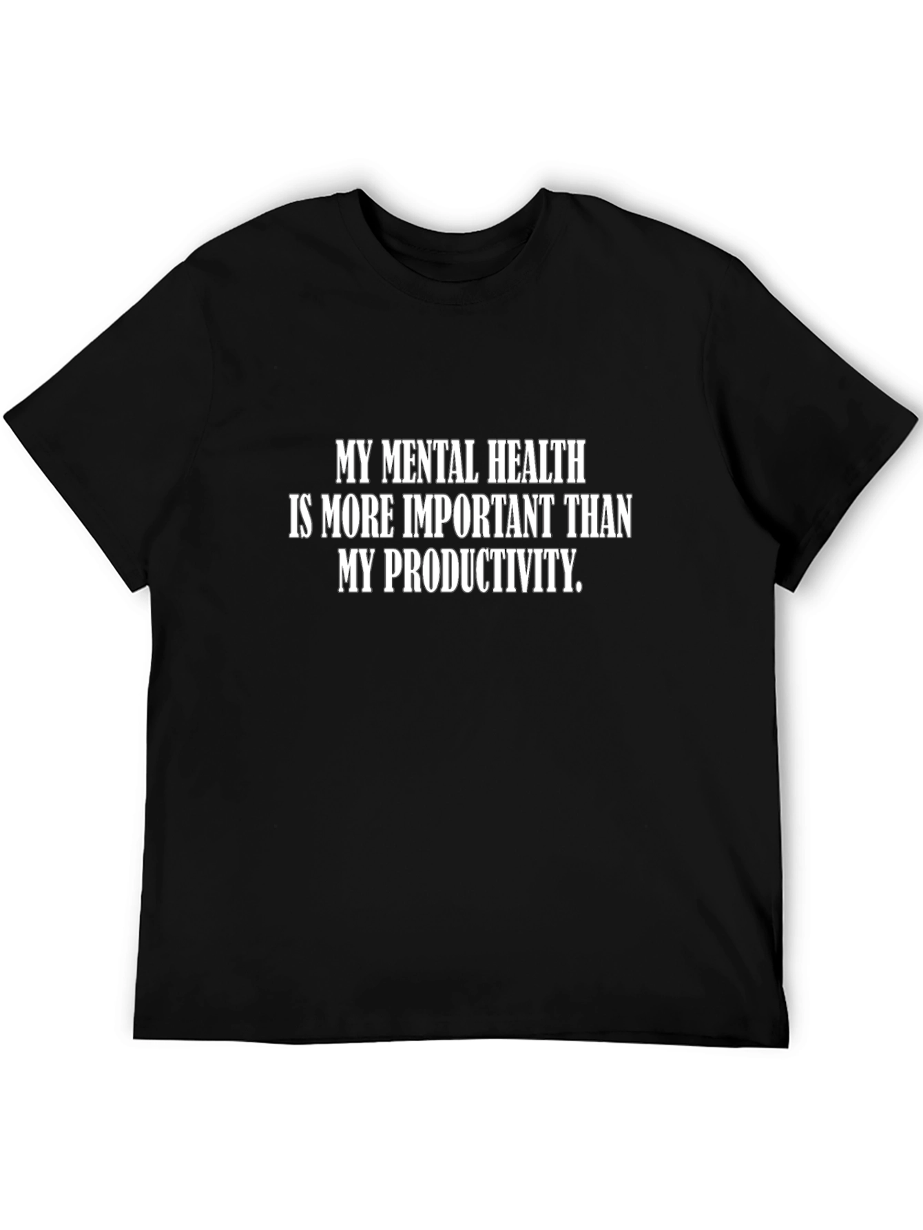 Mental Health Matters Tee - Black Graphic T-Shirt