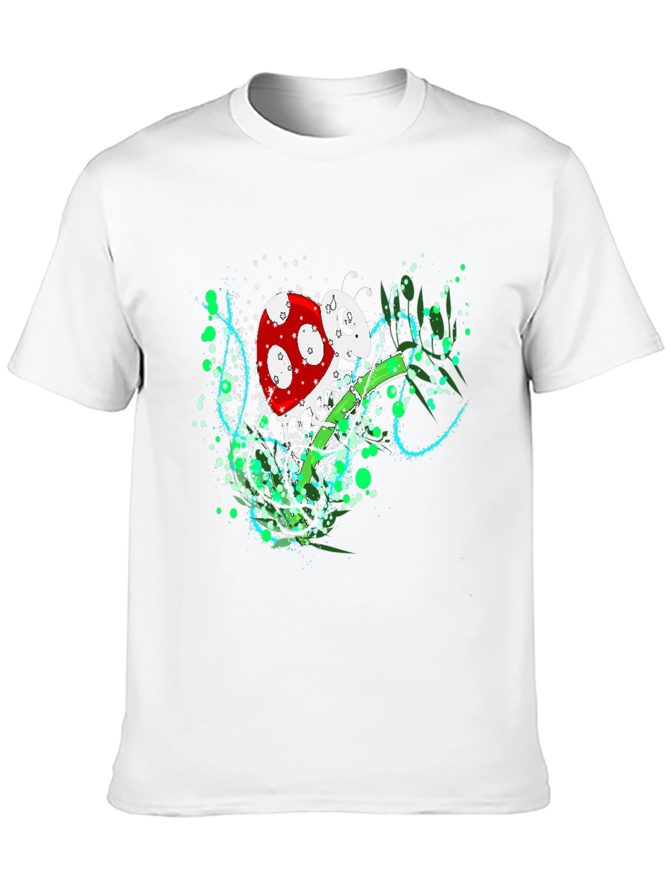 Bug on Grass Black Tee