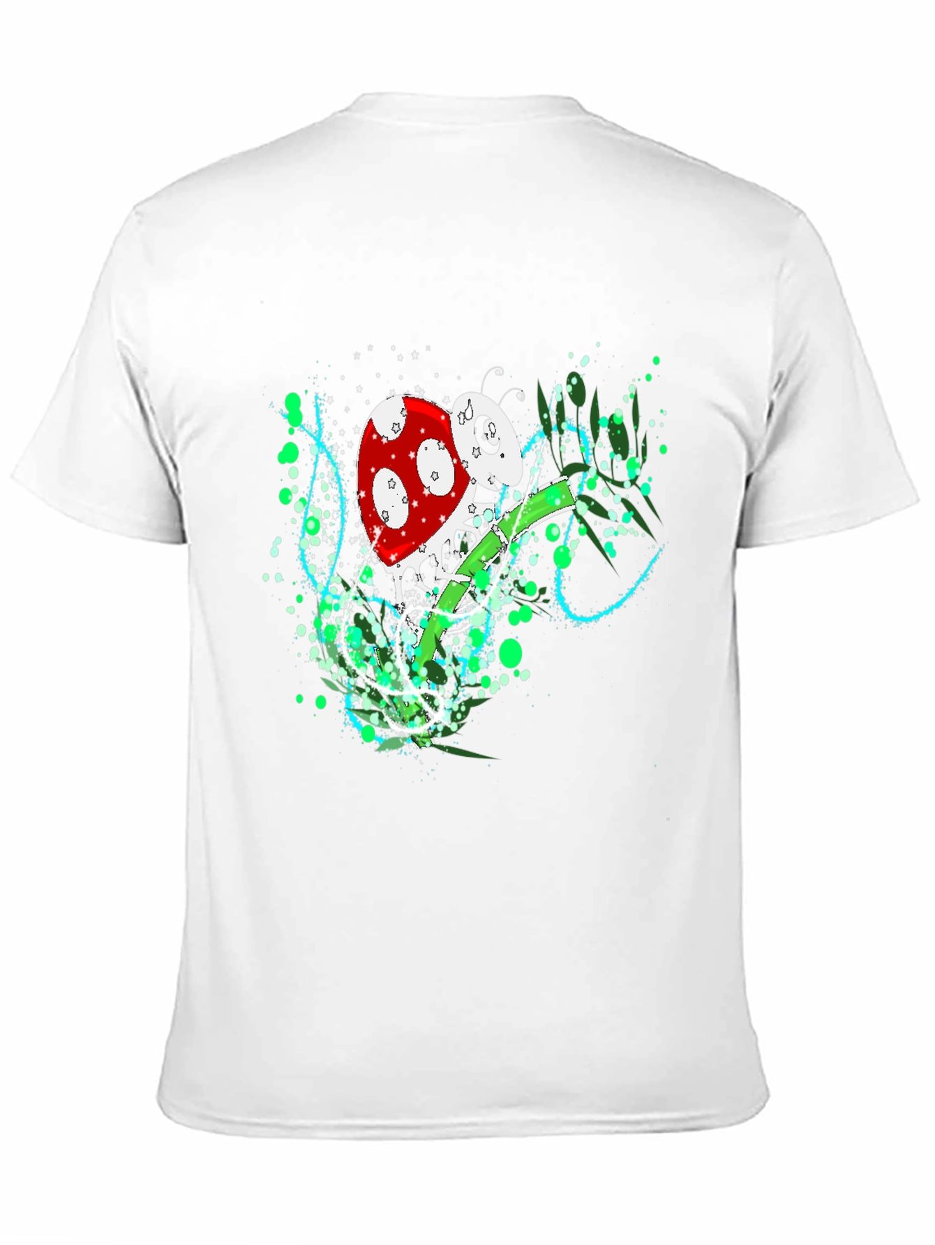 Bug on Grass Black Tee