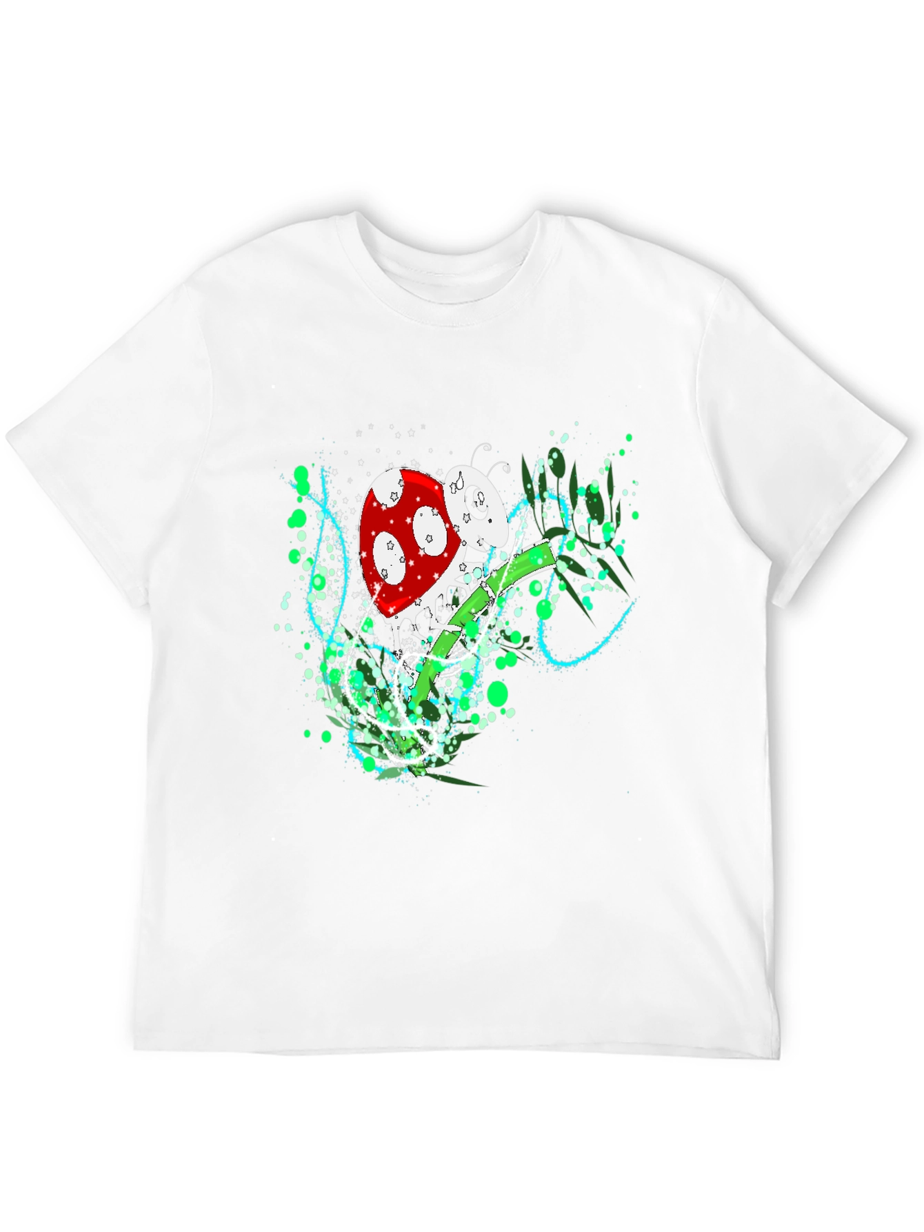 Bug on Grass Black Tee