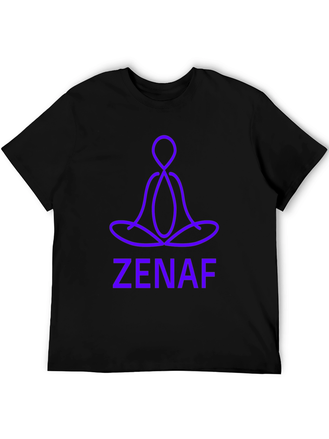 ZenAF T-Shirt - Meditating Figure Design
