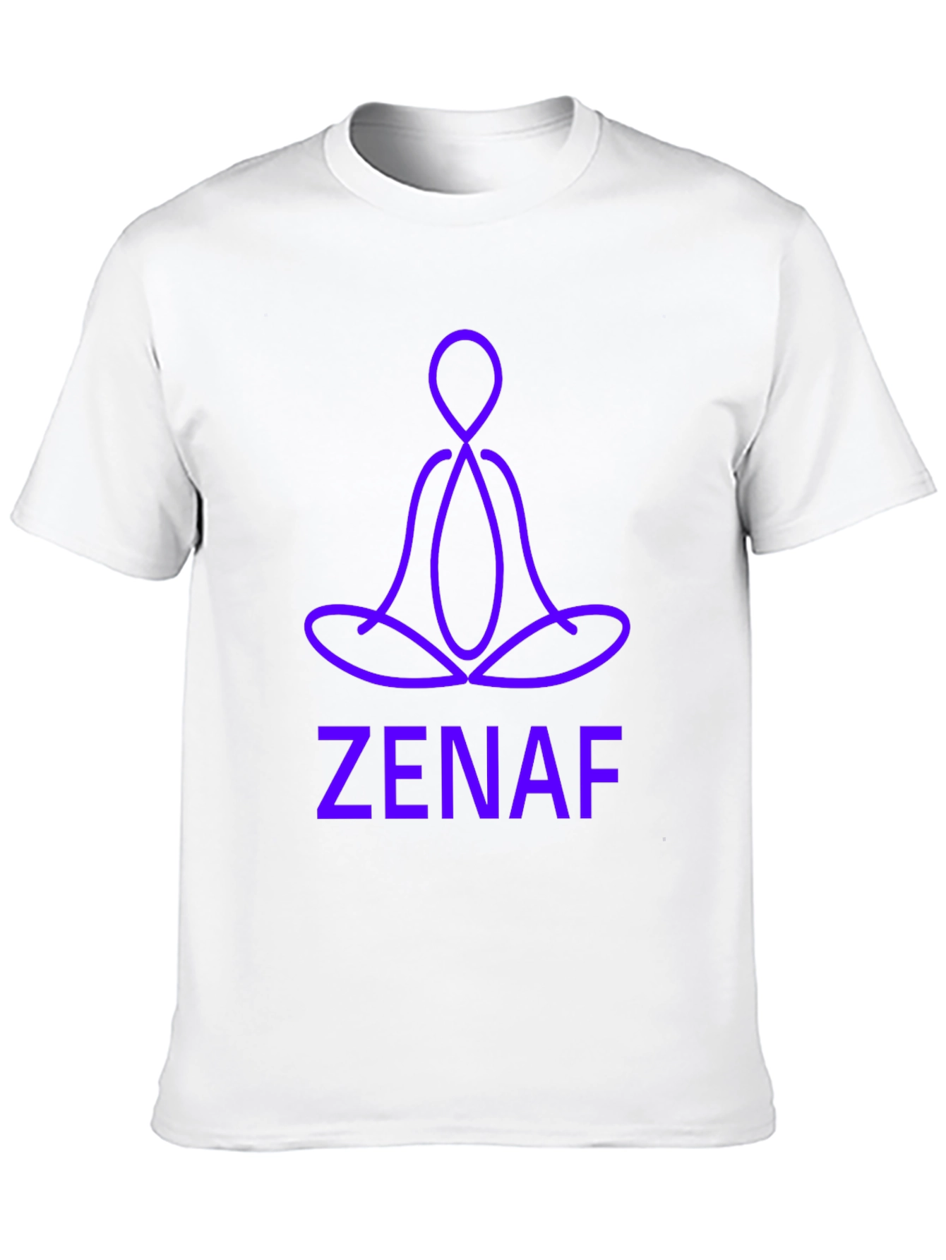 ZenAF T-Shirt - Meditating Figure Design