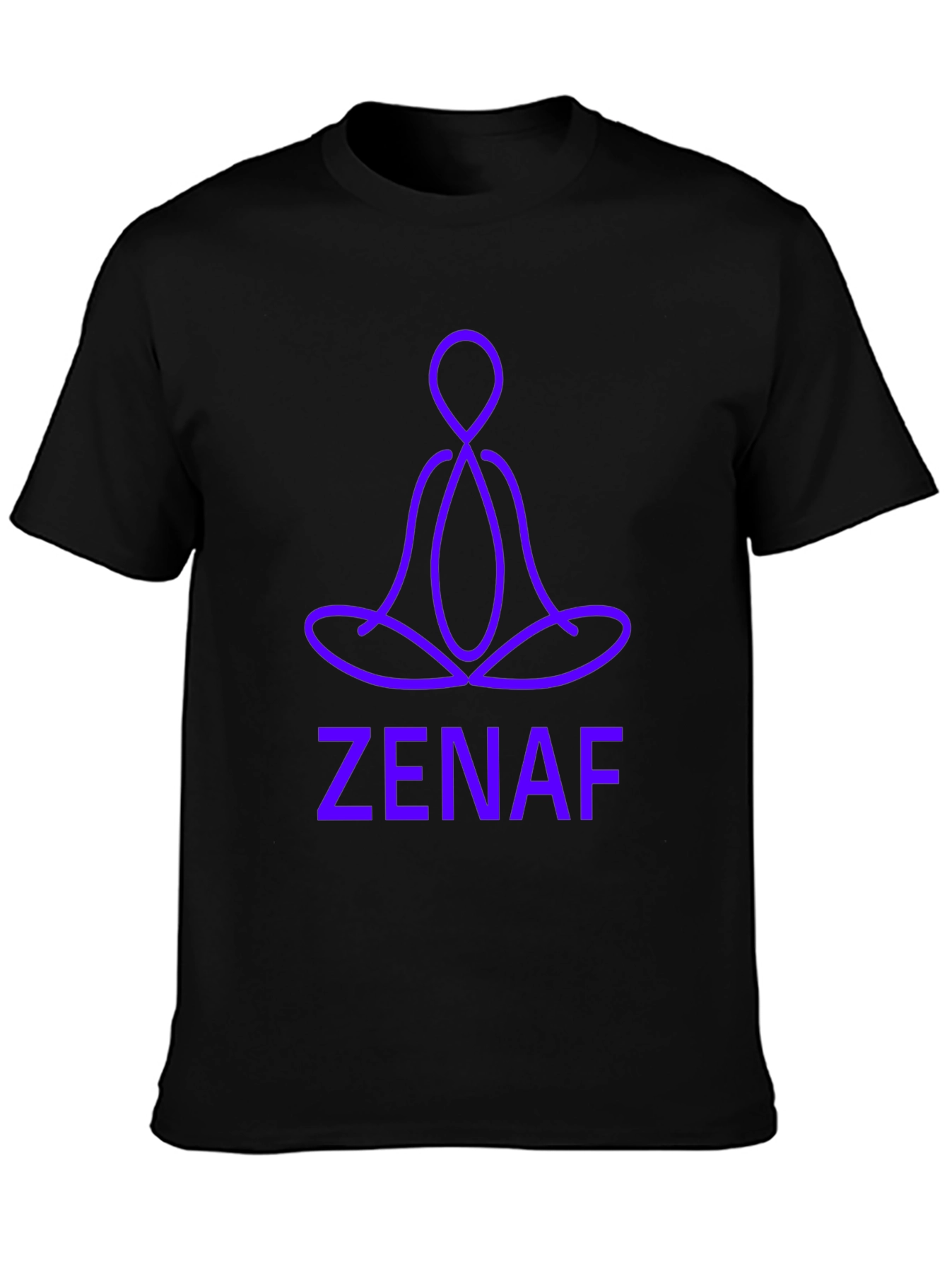 ZenAF T-Shirt - Meditating Figure Design
