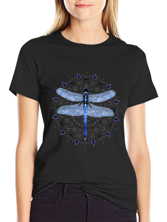 Dragonfly Mandala Graphic Tee