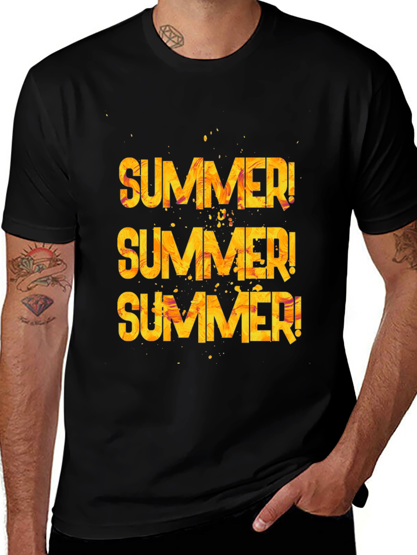 Summer T-Shirt - Bold Graphic Tee