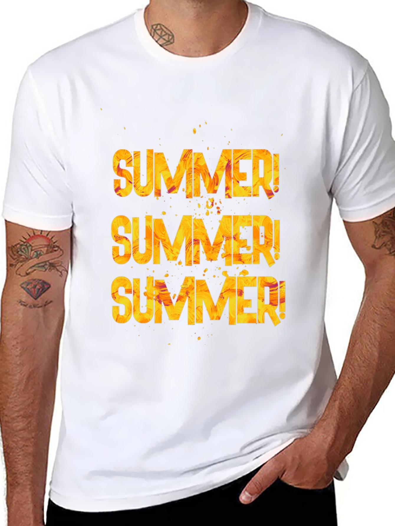 Summer T-Shirt - Bold Graphic Tee