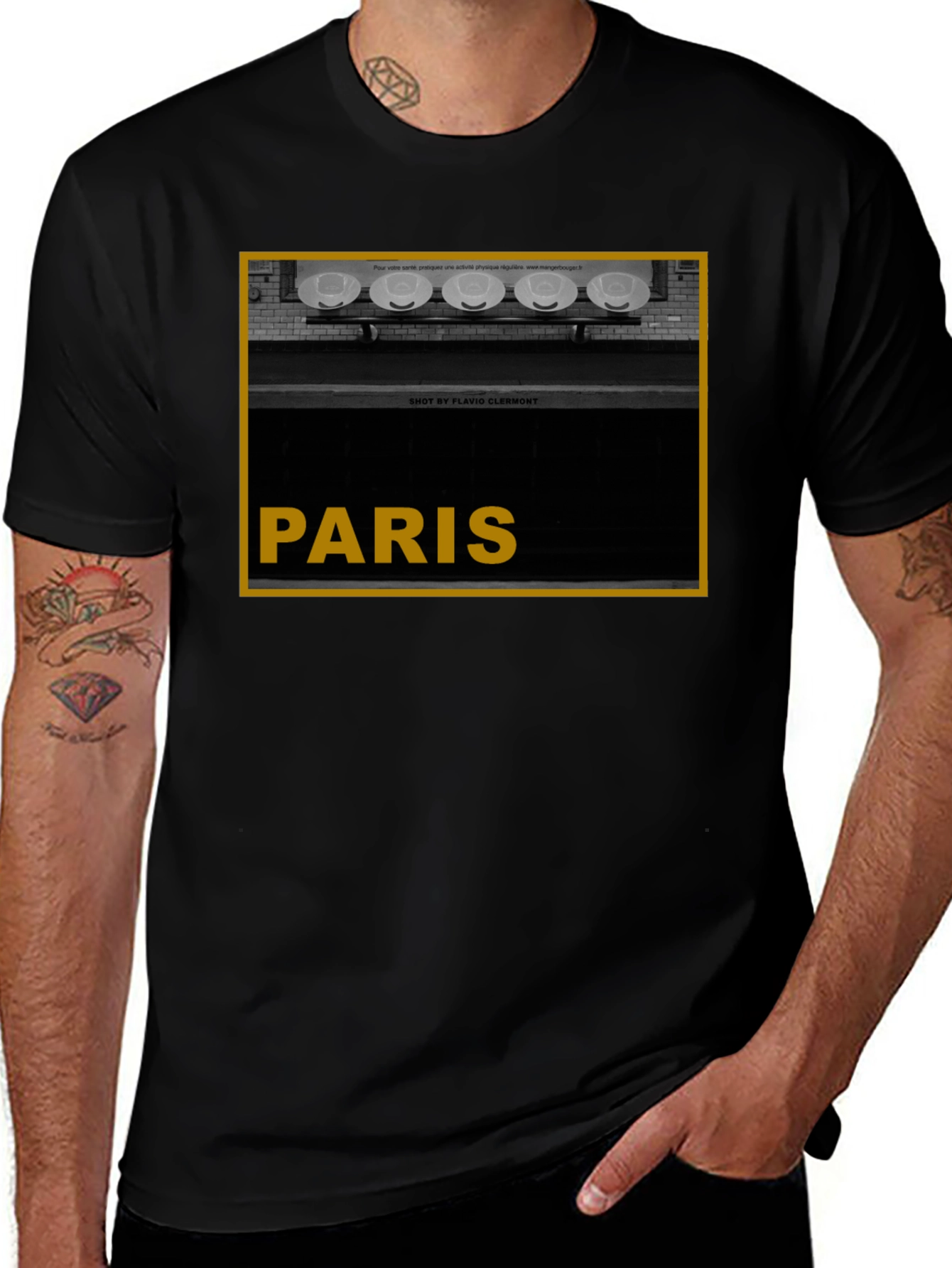 Paris Graphic Tee - Stylish City Souvenir