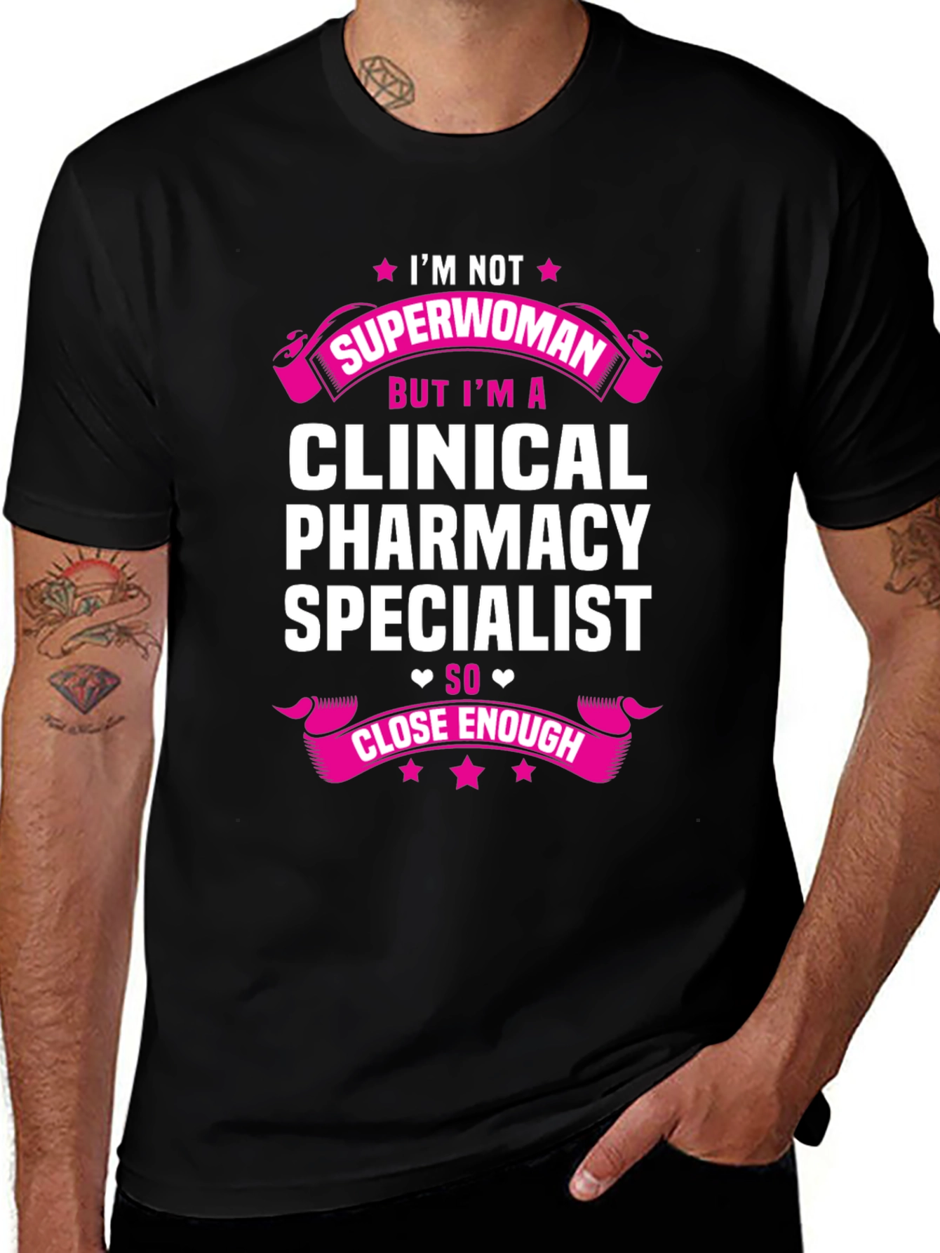 Clinical Pharmacy Specialist T-Shirt - Superwoman Gift