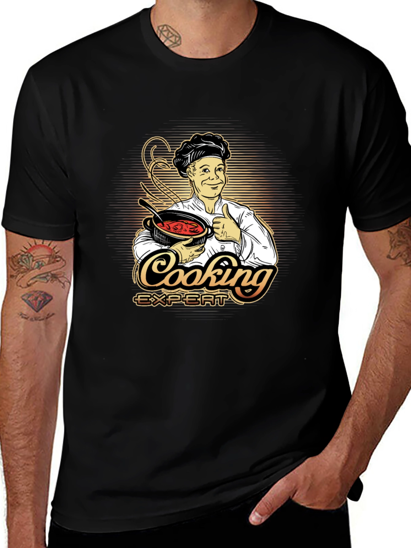 Cooking Expert Chef Graphic Tee