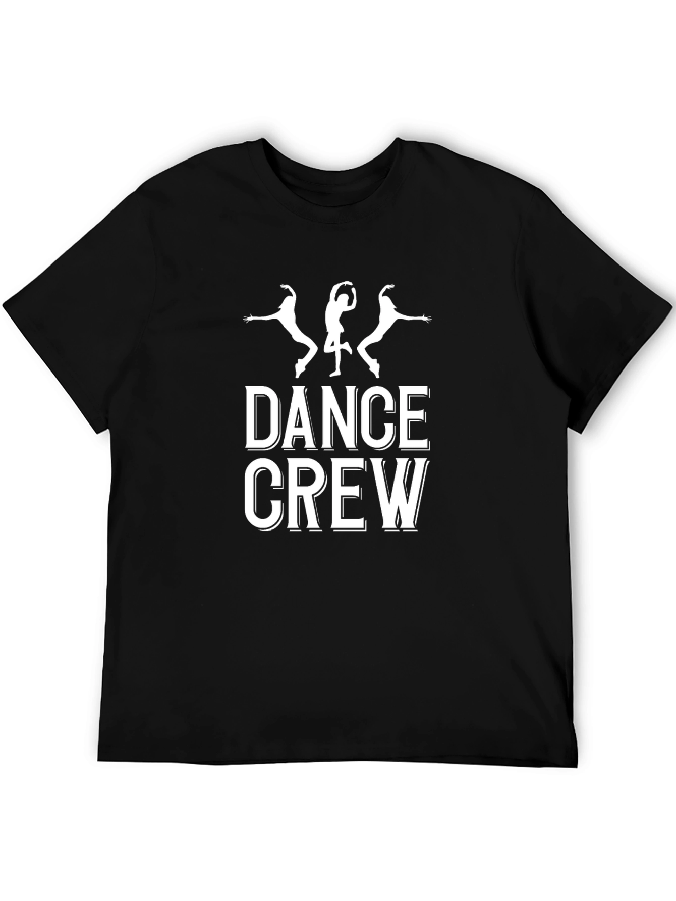 Dance Crew Graphic Tee - Black T-Shirt