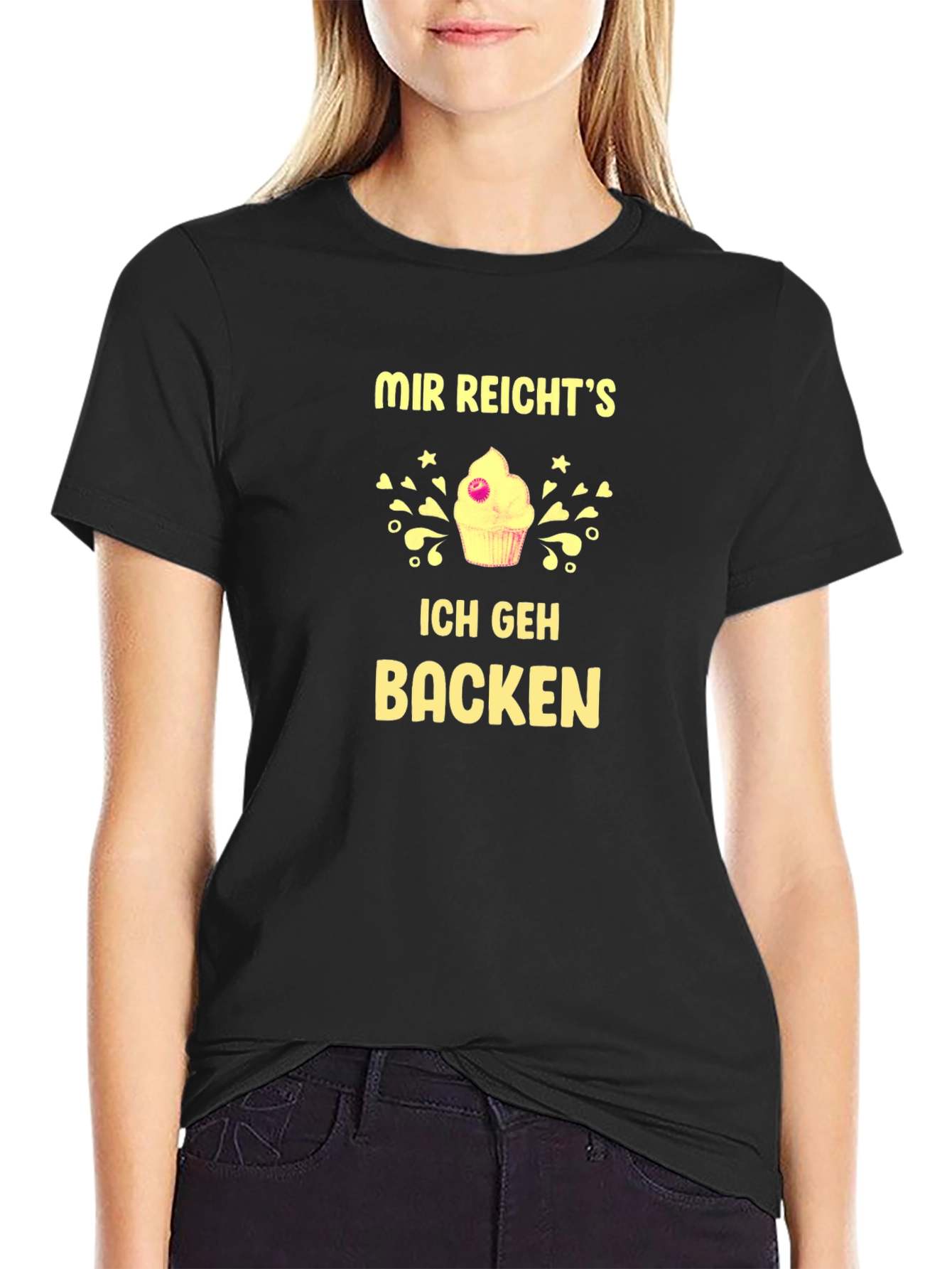 Funny Baking T-Shirt - Mir Reichts Ich Geh Backen