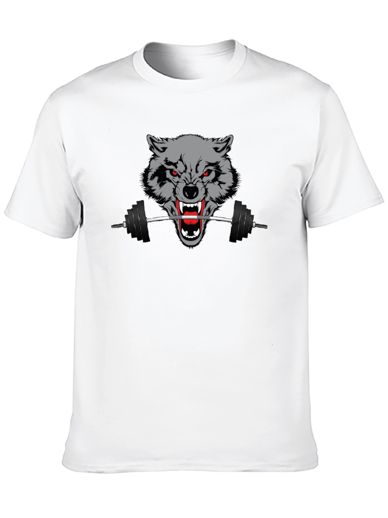 Wolf Gym T-Shirt - Black Fitness Apparel