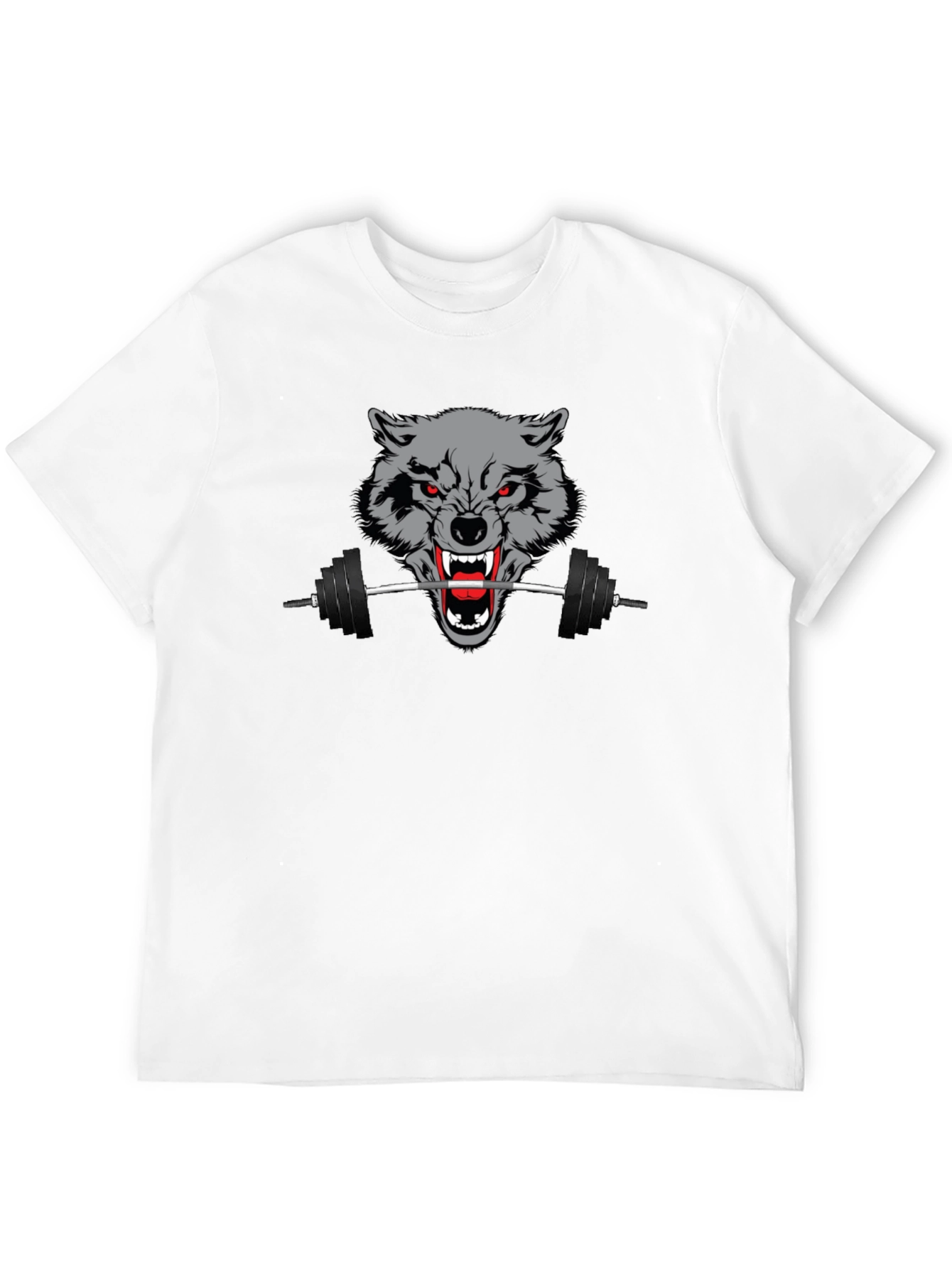 Wolf Gym T-Shirt - Black Fitness Apparel
