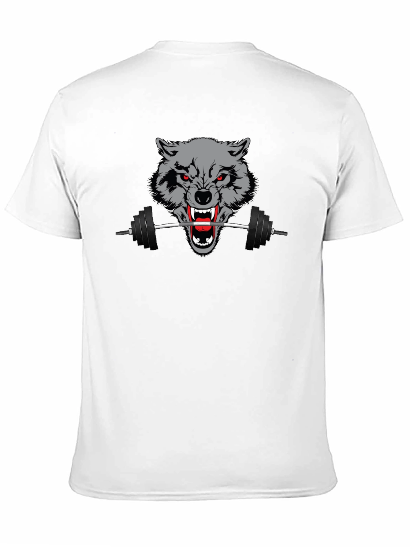 Wolf Gym T-Shirt - Black Fitness Apparel