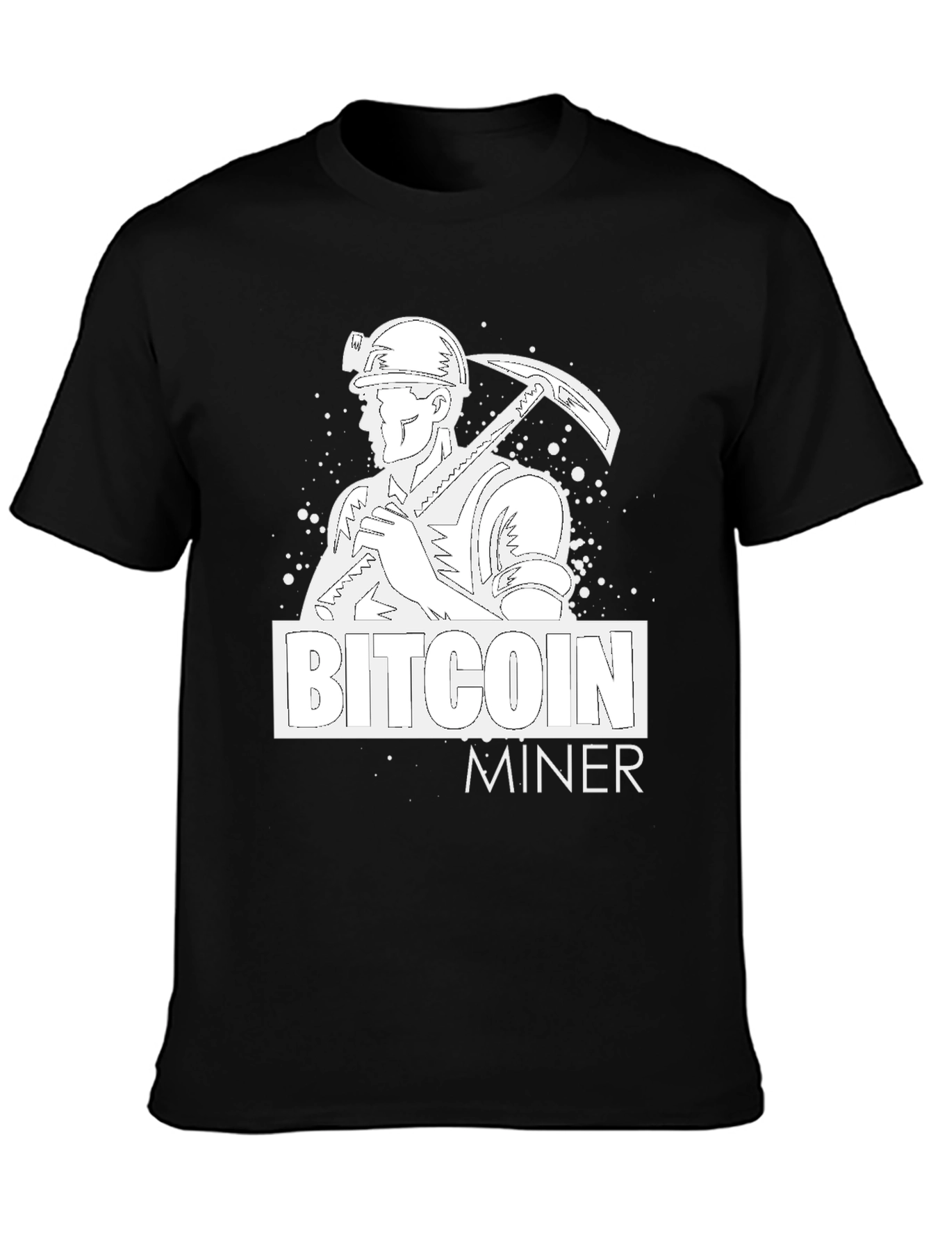 Bitcoin Miner Graphic T-Shirt - Crypto Currency Tee