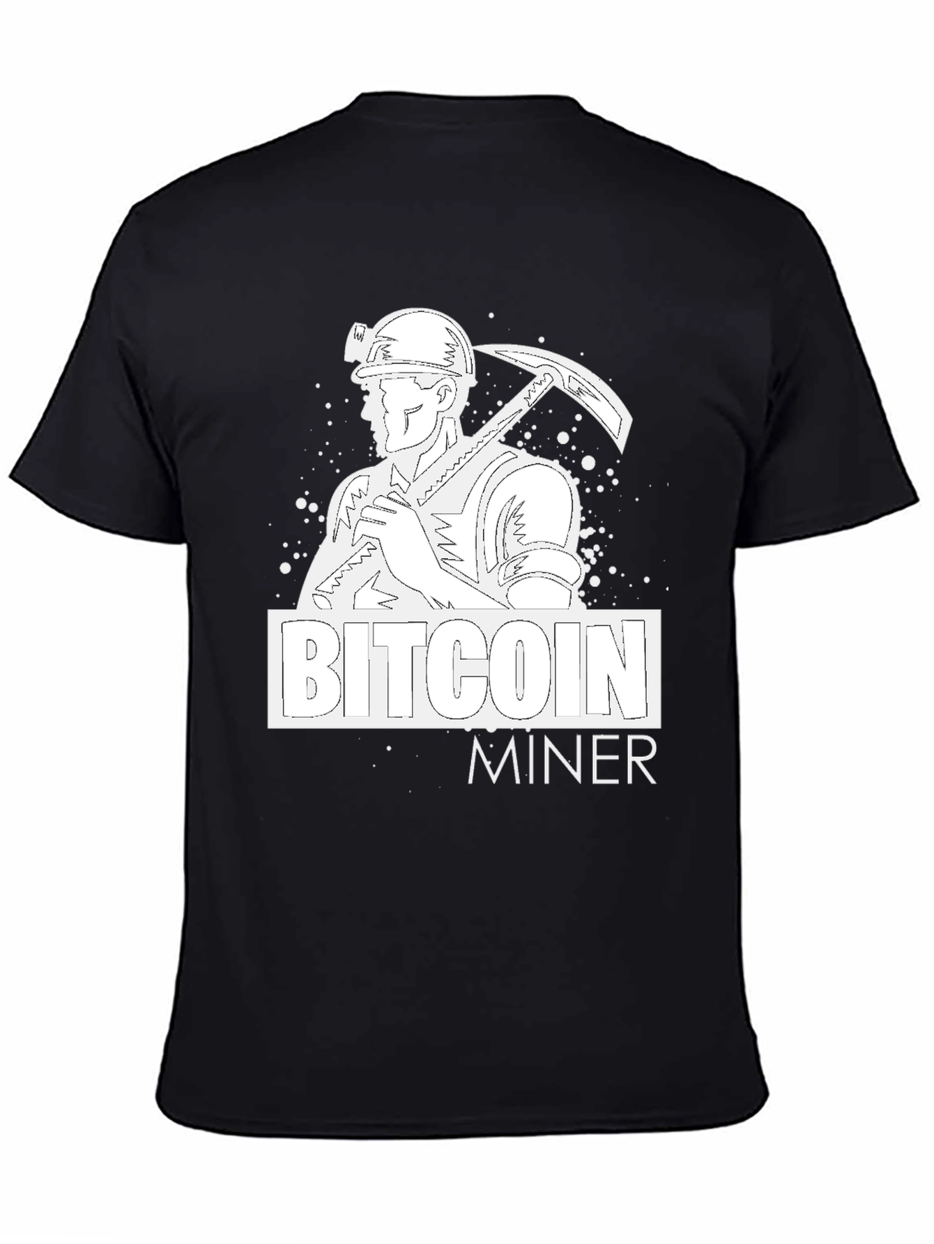 Bitcoin Miner Graphic T-Shirt - Crypto Currency Tee