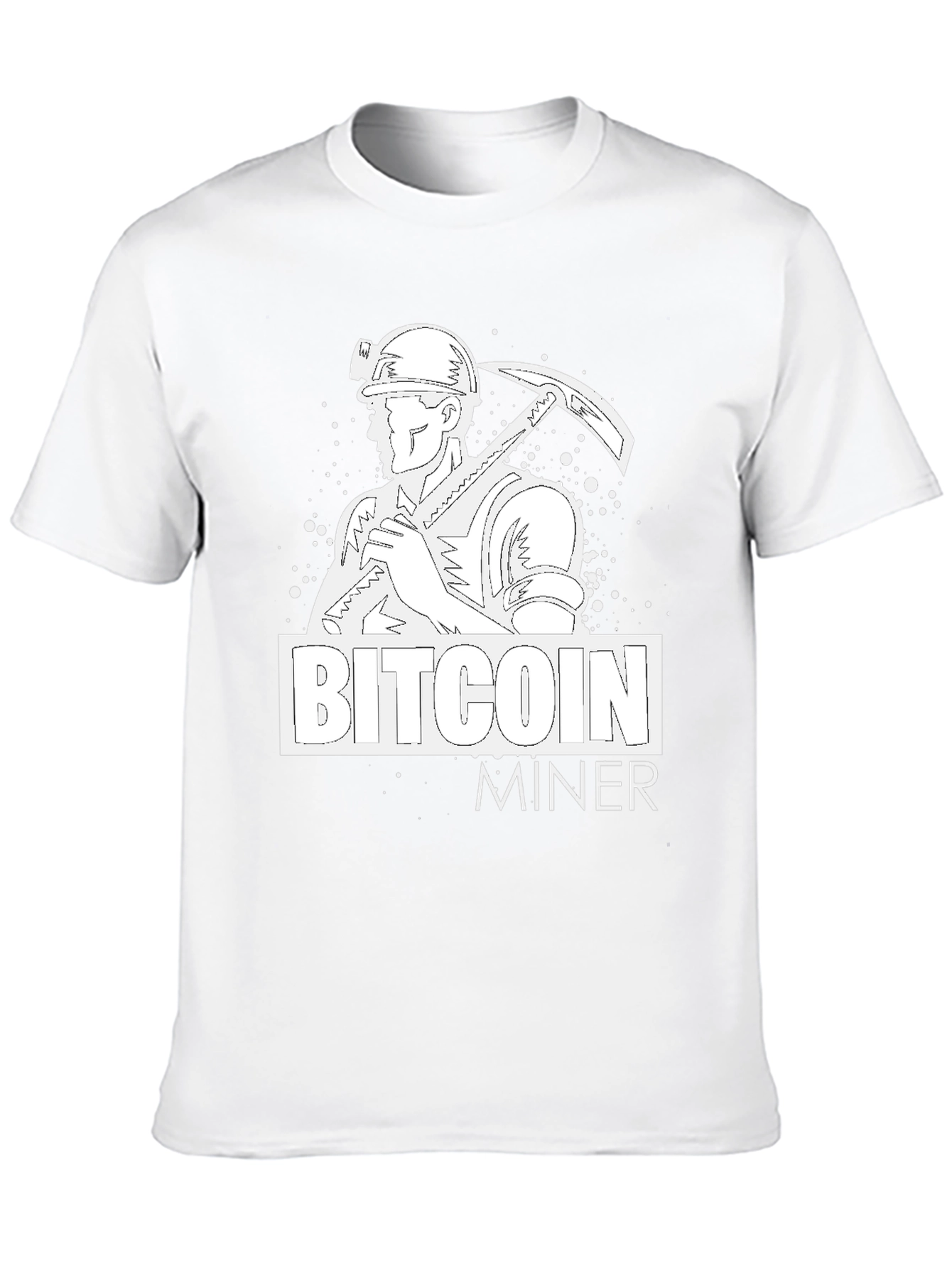 Bitcoin Miner Graphic T-Shirt - Crypto Currency Tee